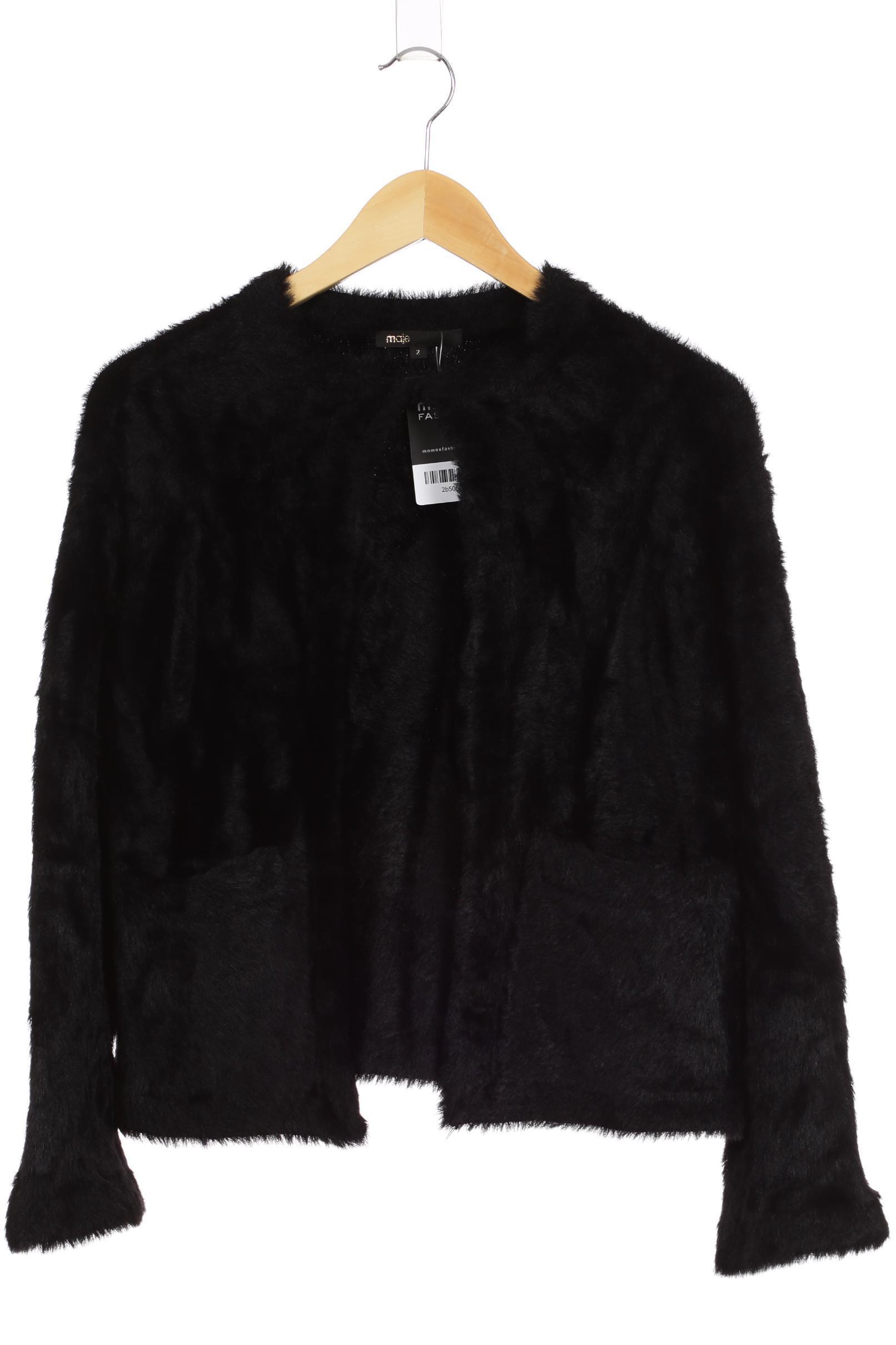 

maje Damen Strickjacke, schwarz, Gr.