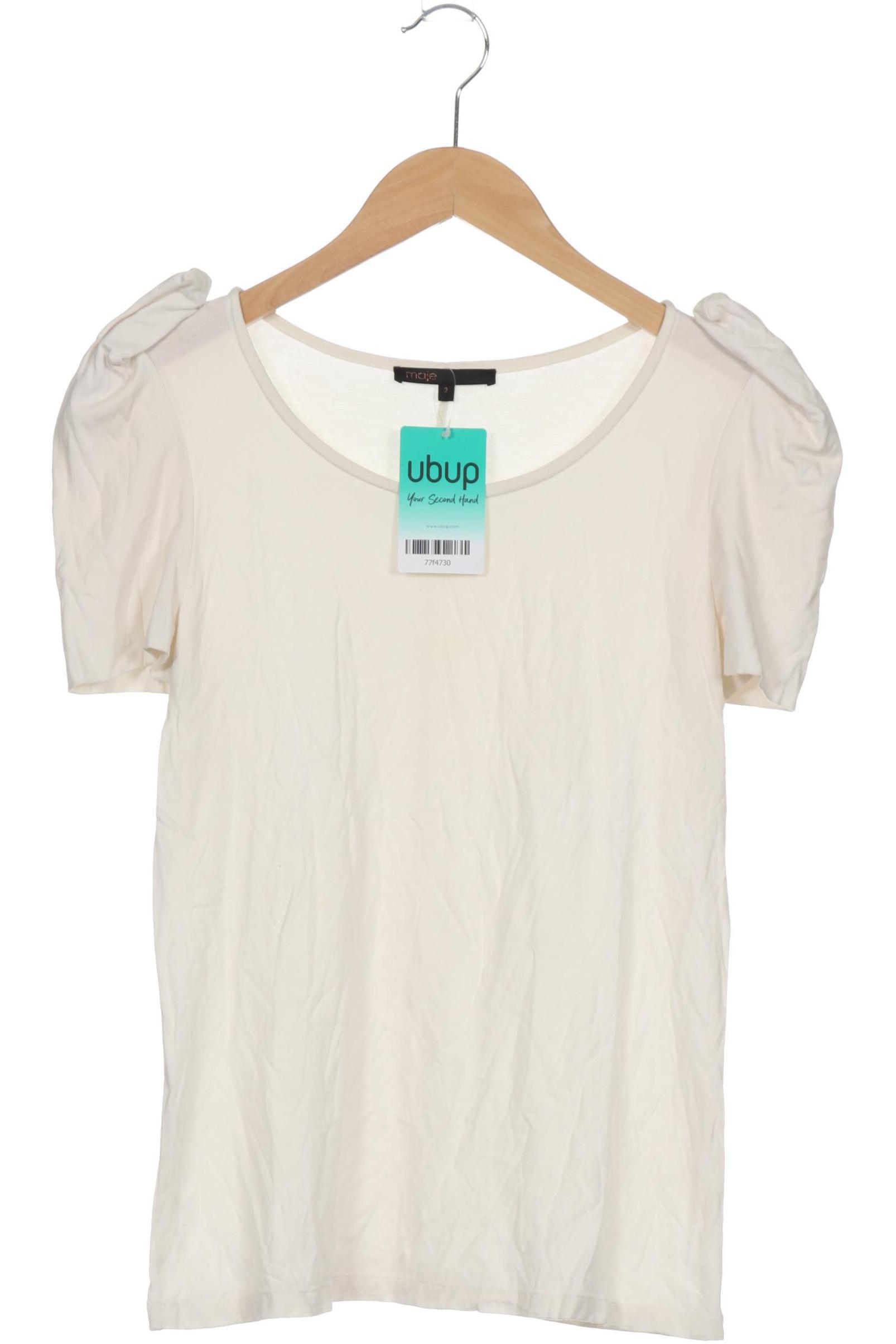 

maje Damen T-Shirt, weiß, Gr.