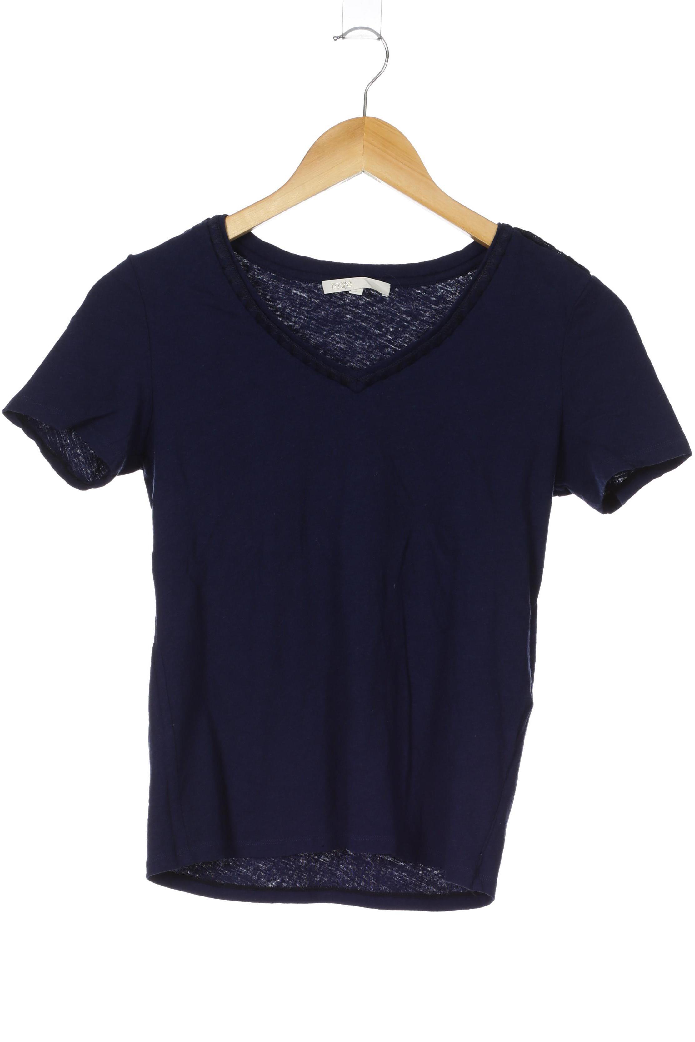 

maje Damen T-Shirt, blau, Gr.