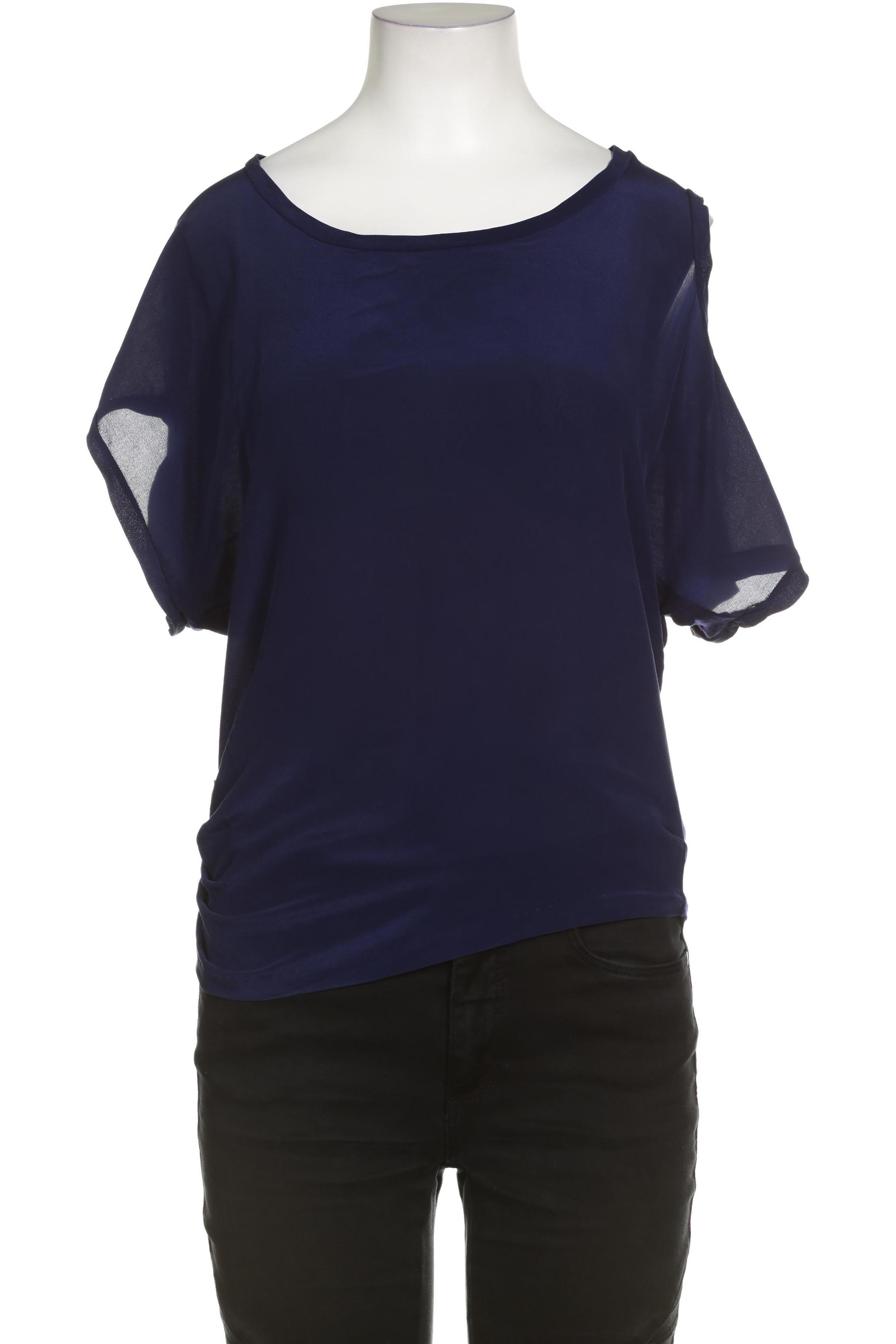 

maje Damen T-Shirt, blau, Gr.