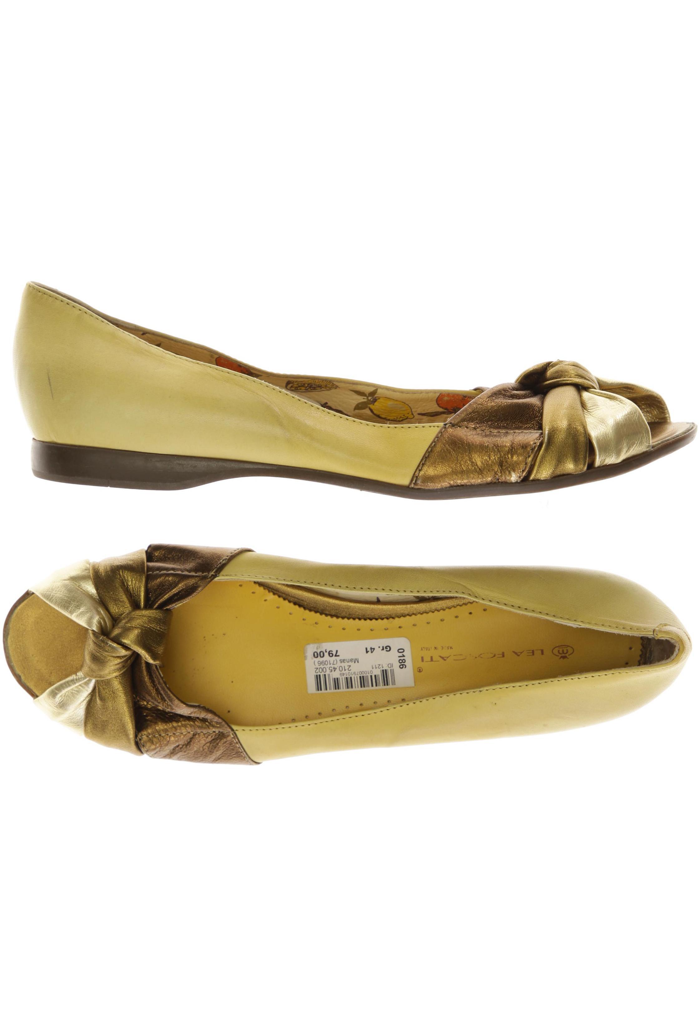 

manas Damen Halbschuh, gelb, Gr. 41