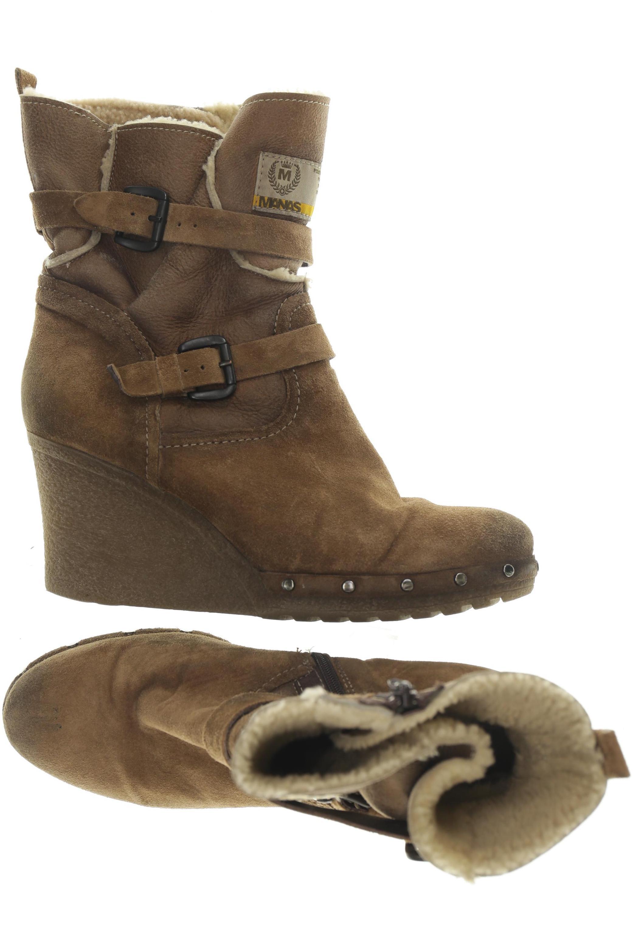 

manas Damen Stiefel, braun, Gr. 42