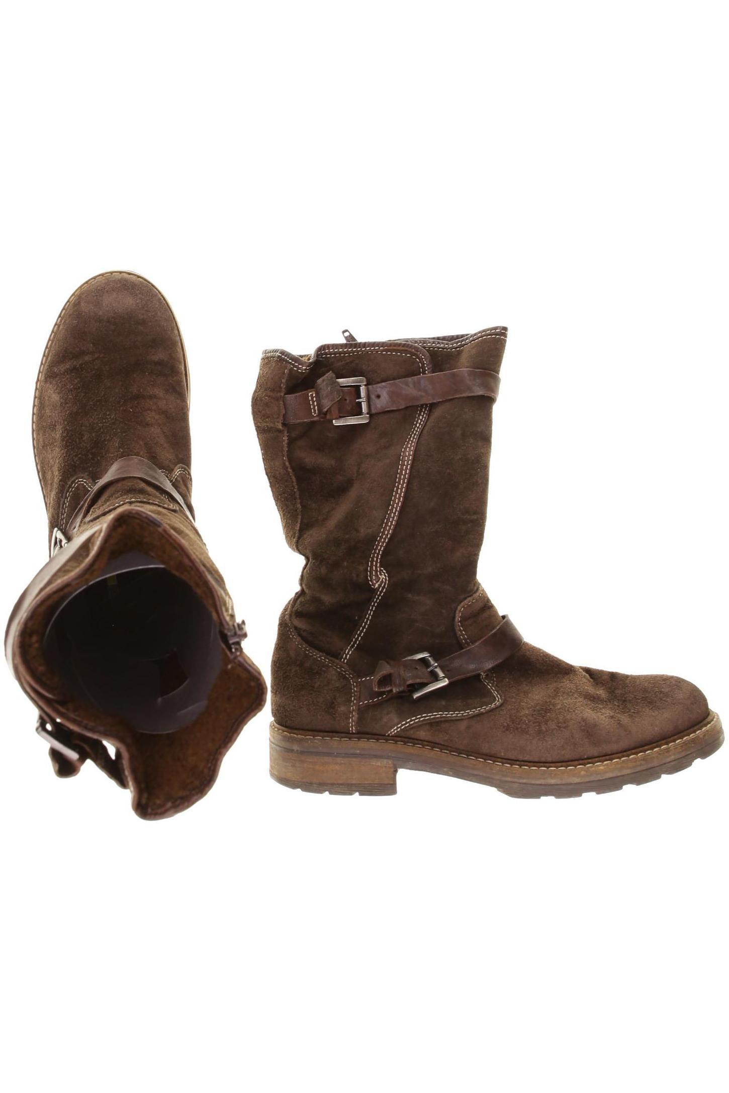 

manas Damen Stiefel, braun, Gr. 40