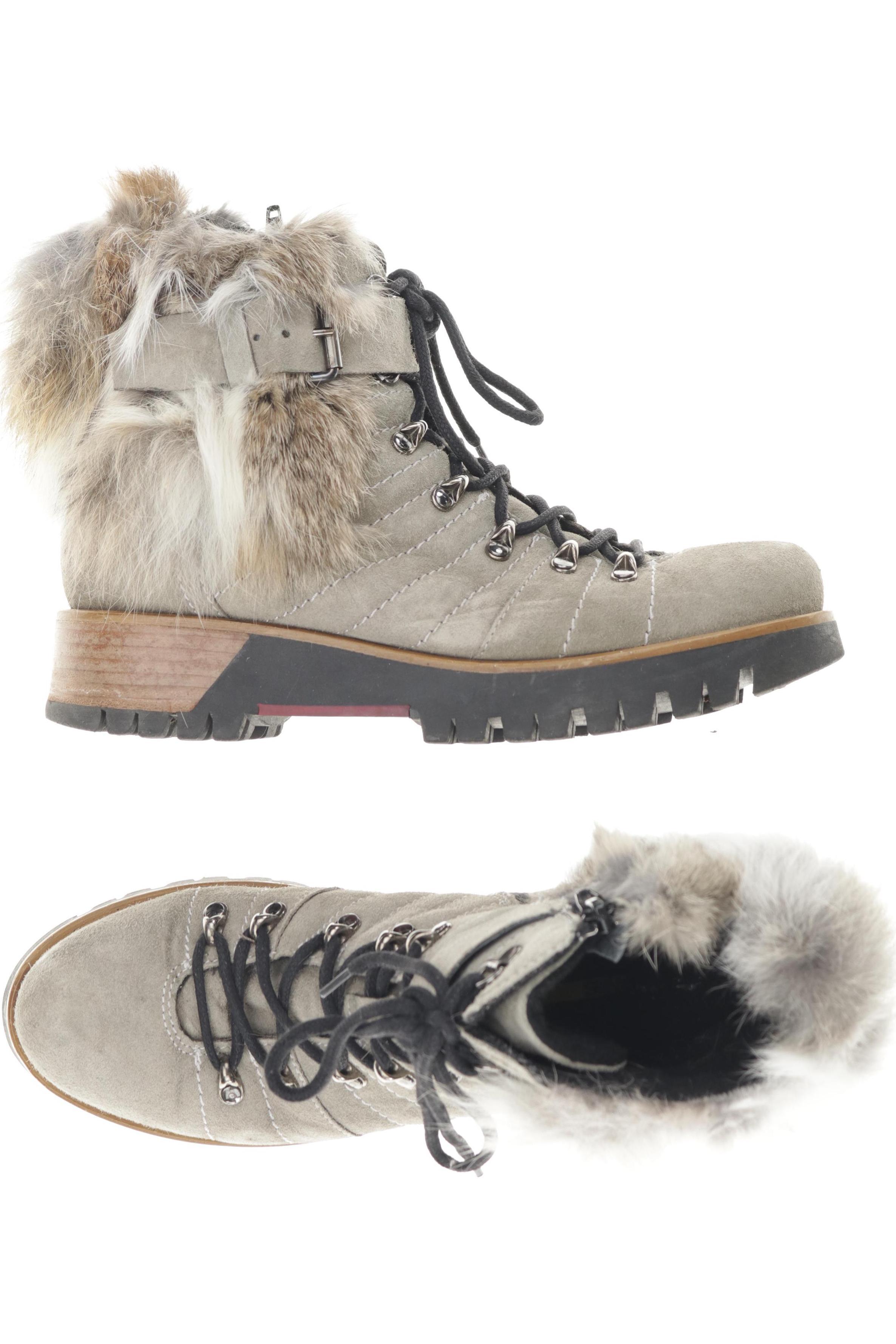 

manas Damen Stiefelette, grau, Gr. 39.5