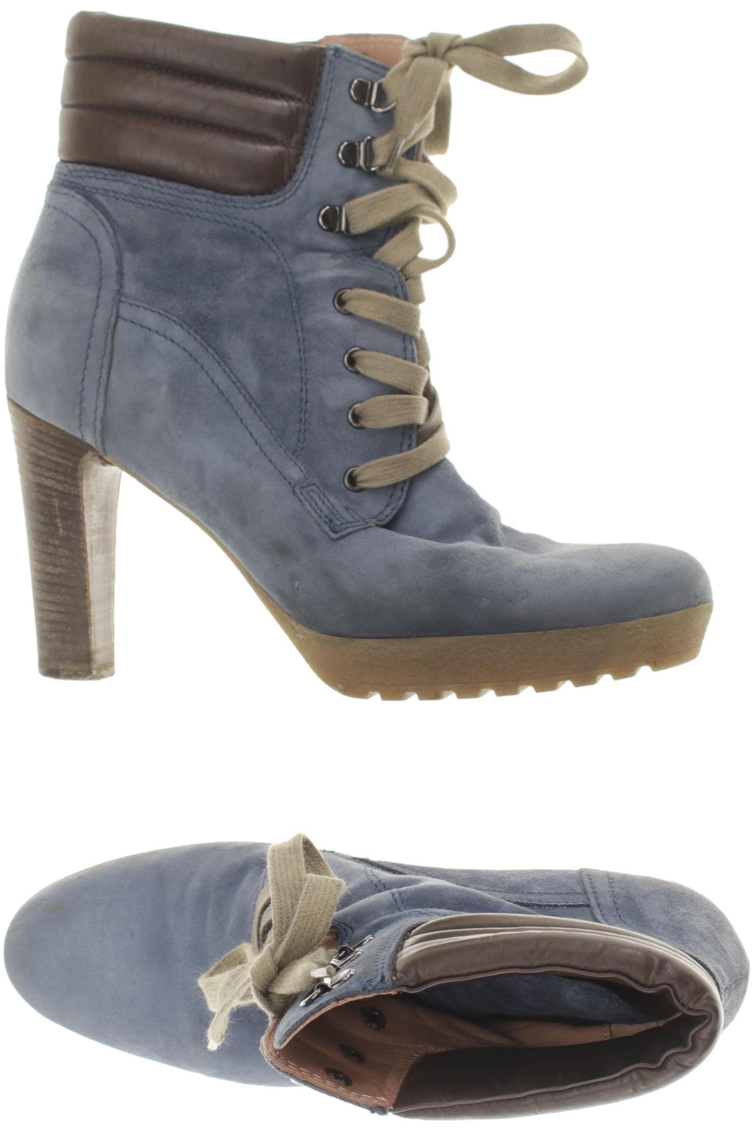 

manas Damen Stiefelette, blau, Gr. 40