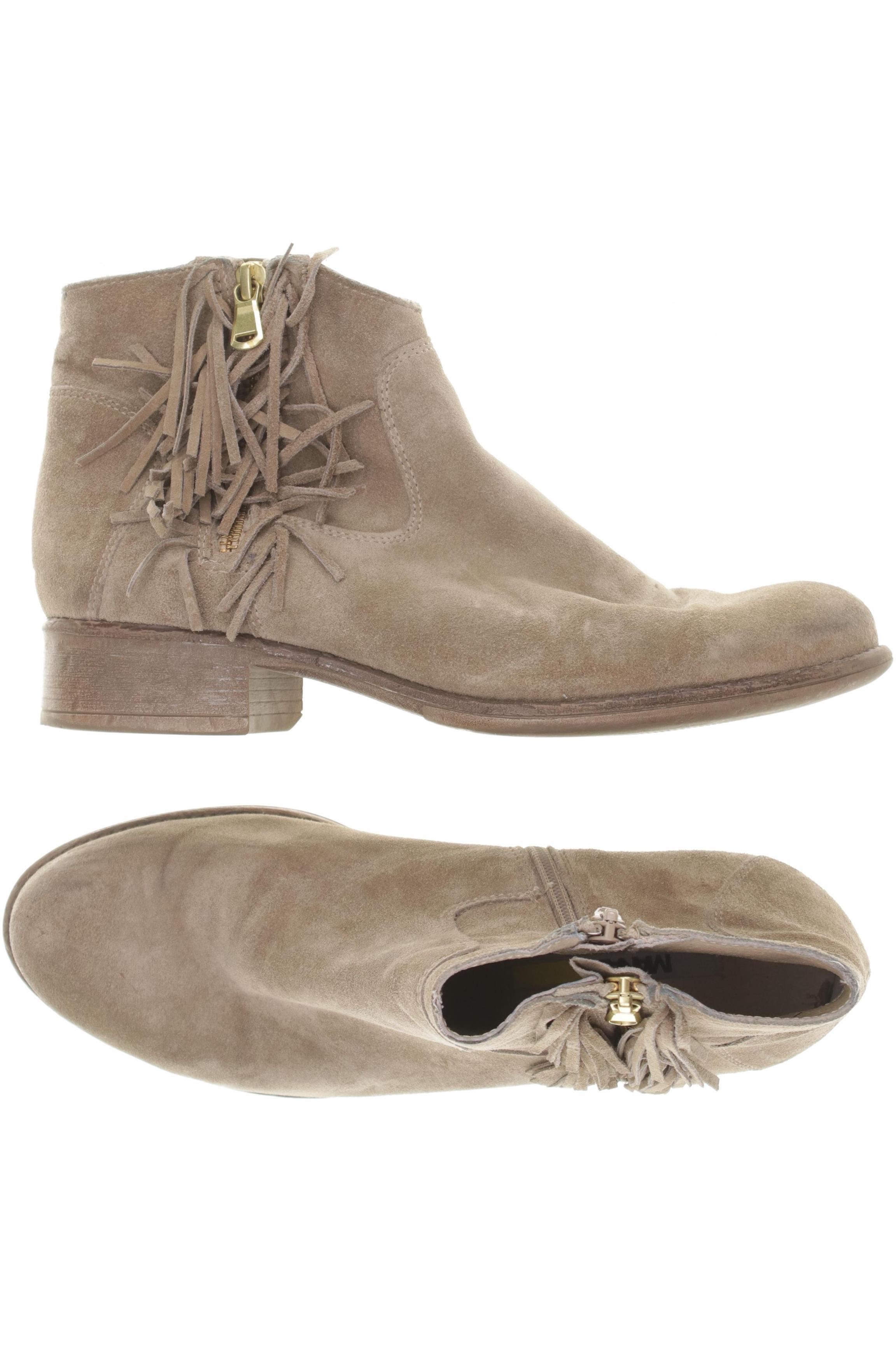 

manas Damen Stiefelette, beige, Gr. 40