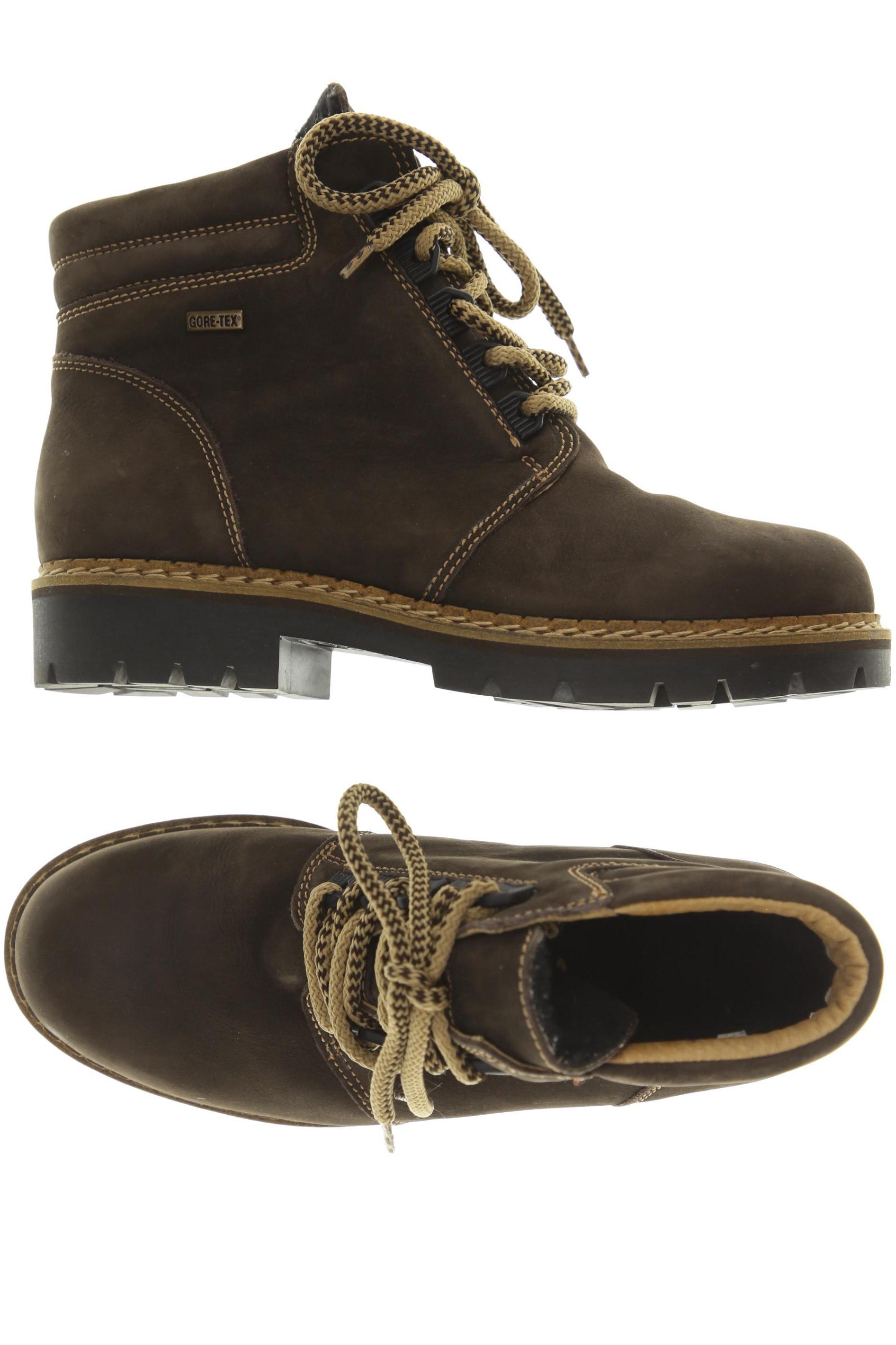 

manas Damen Stiefelette, braun, Gr. 38