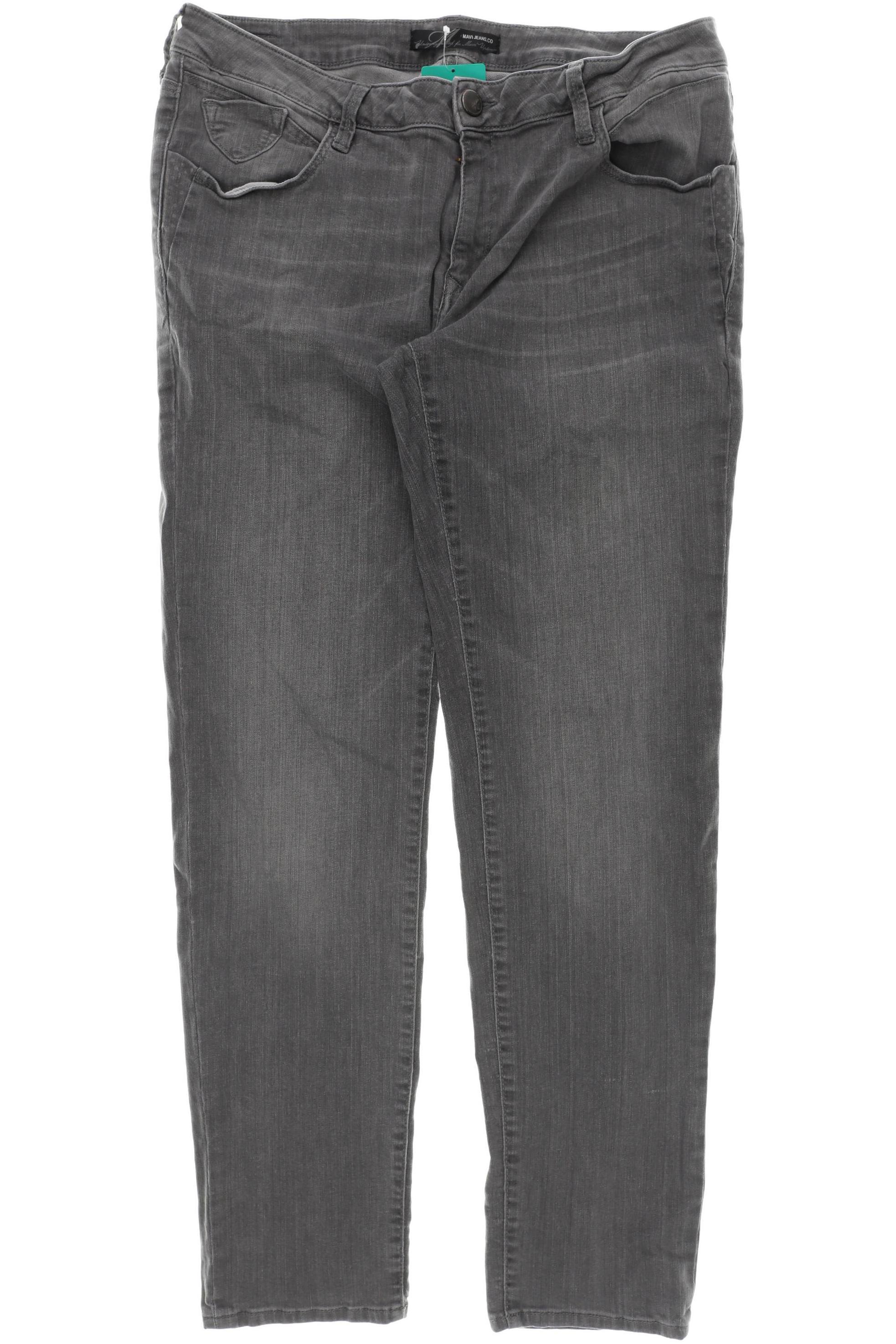 

mavi Damen Jeans, grau, Gr. 34