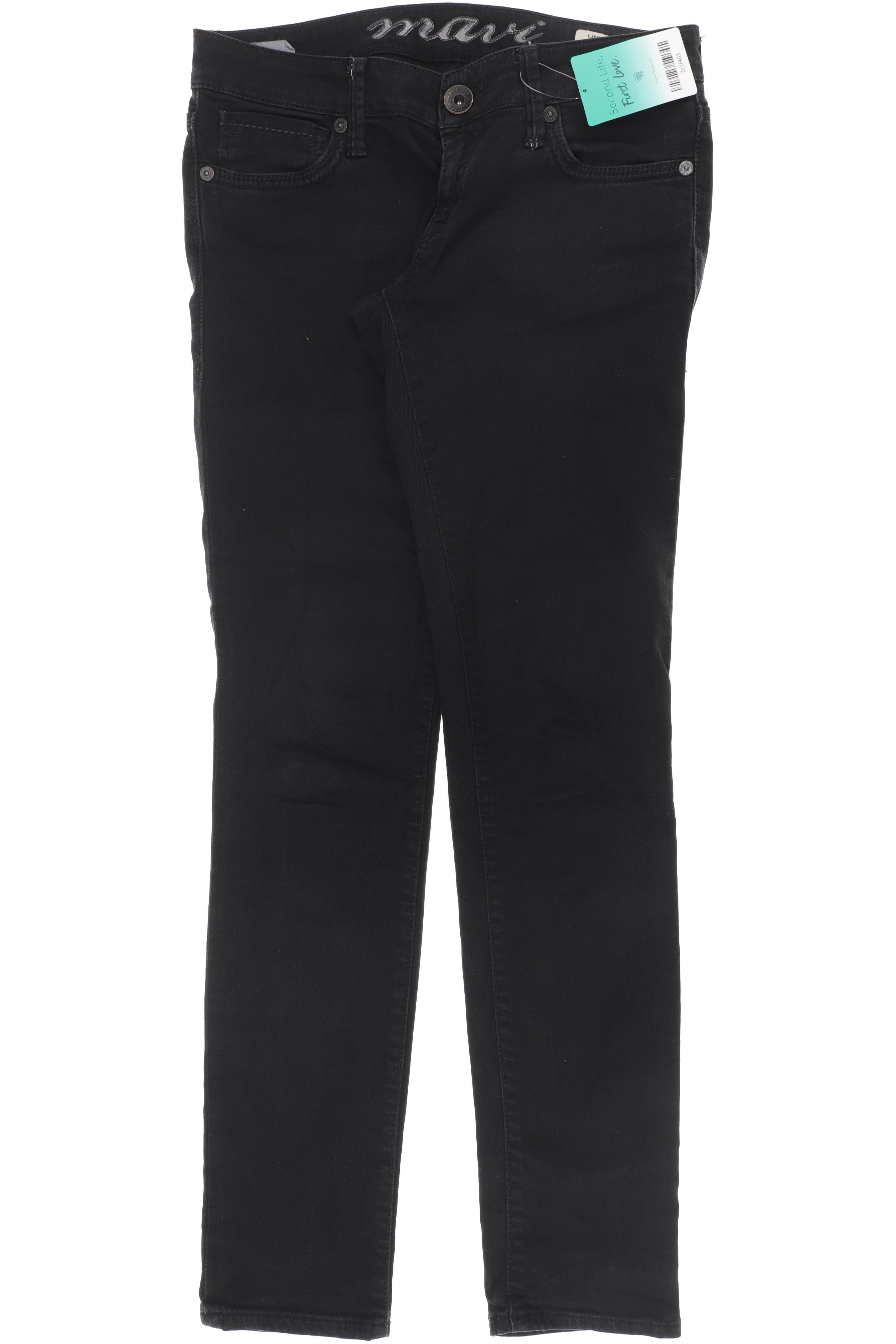 

mavi Damen Jeans, schwarz, Gr. 28