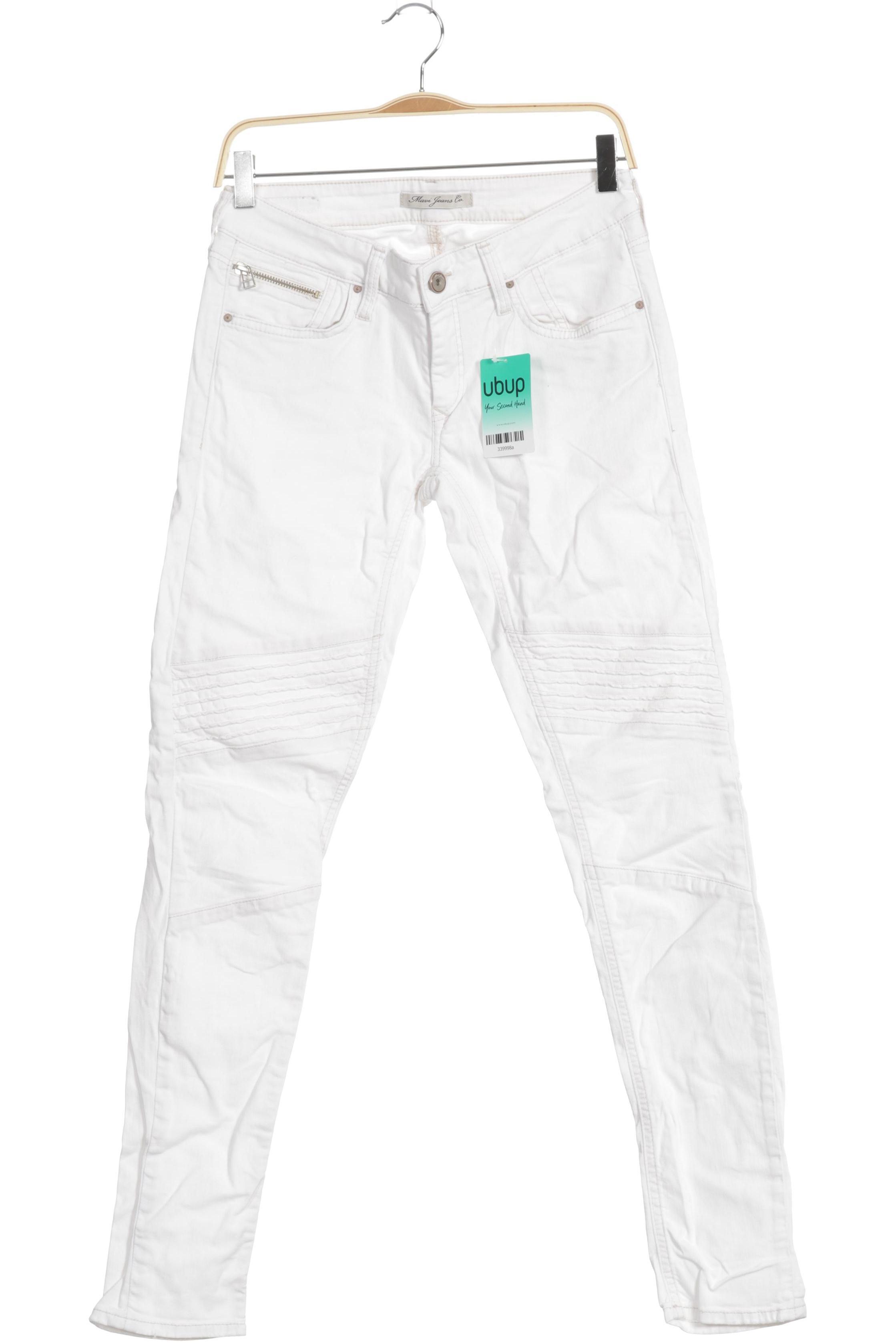 

mavi Damen Jeans, weiß, Gr. 28