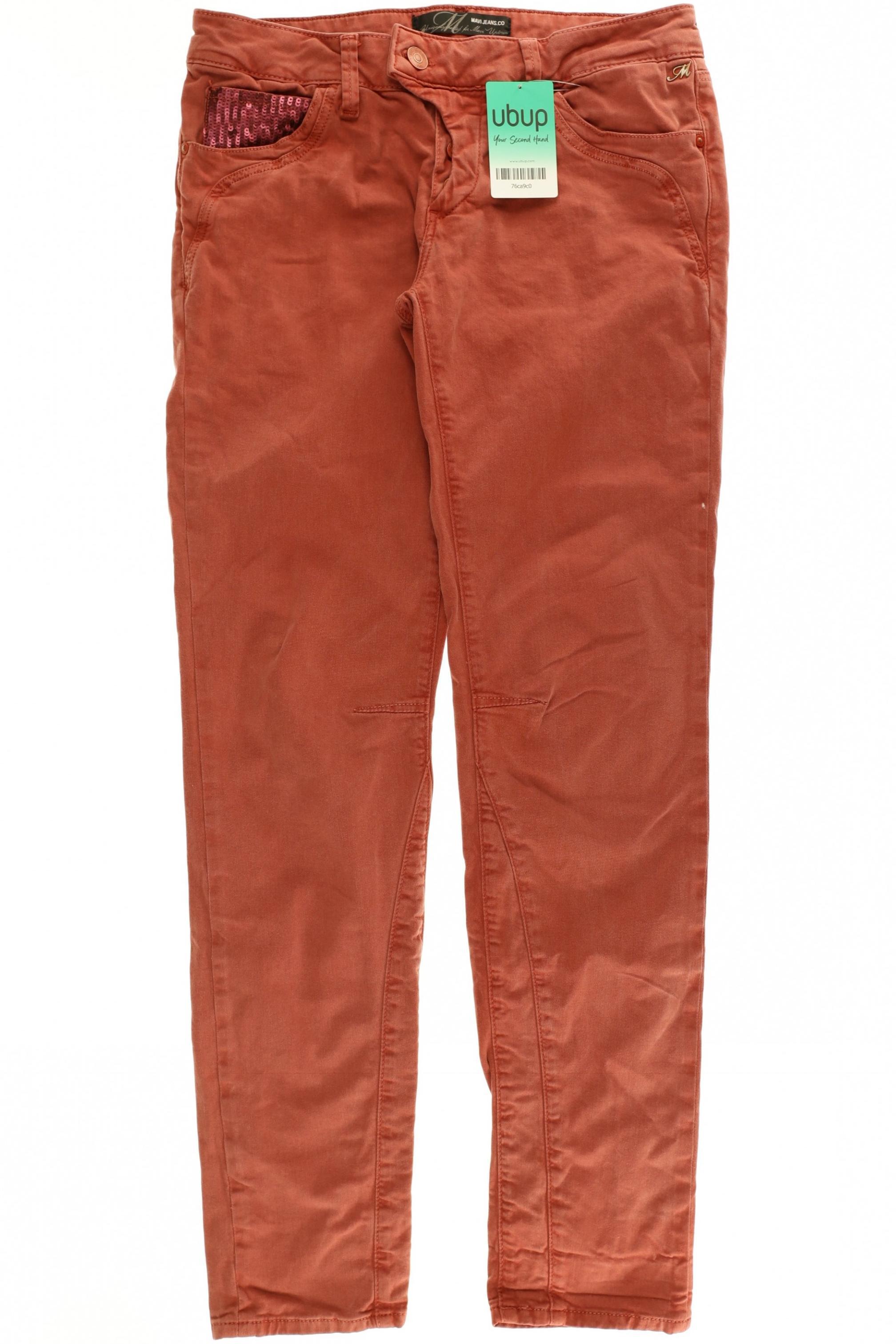 

mavi Damen Jeans, rot, Gr. 29