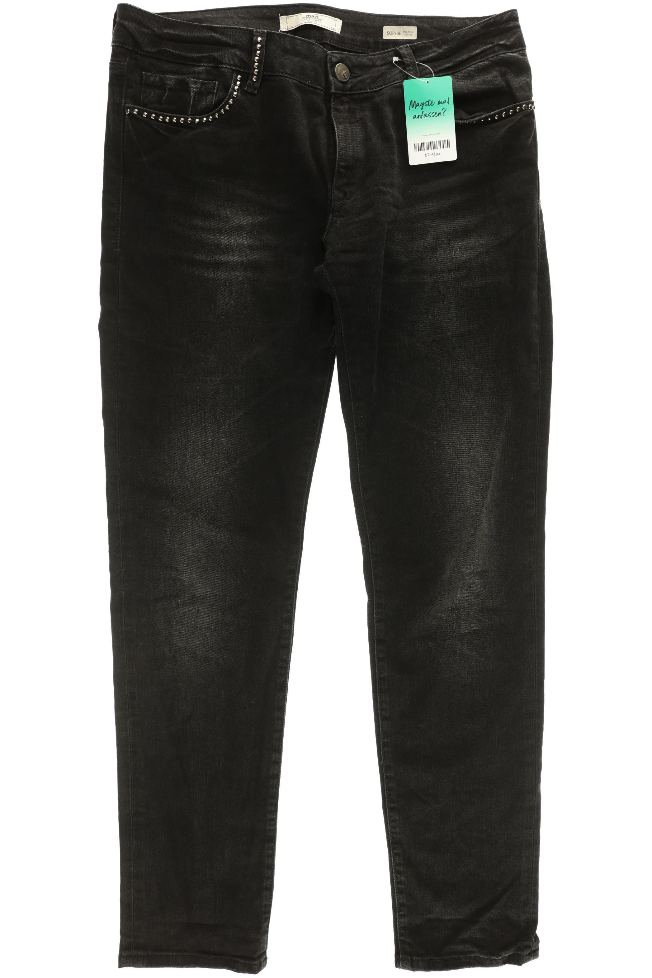 

mavi Damen Jeans, schwarz, Gr. 32
