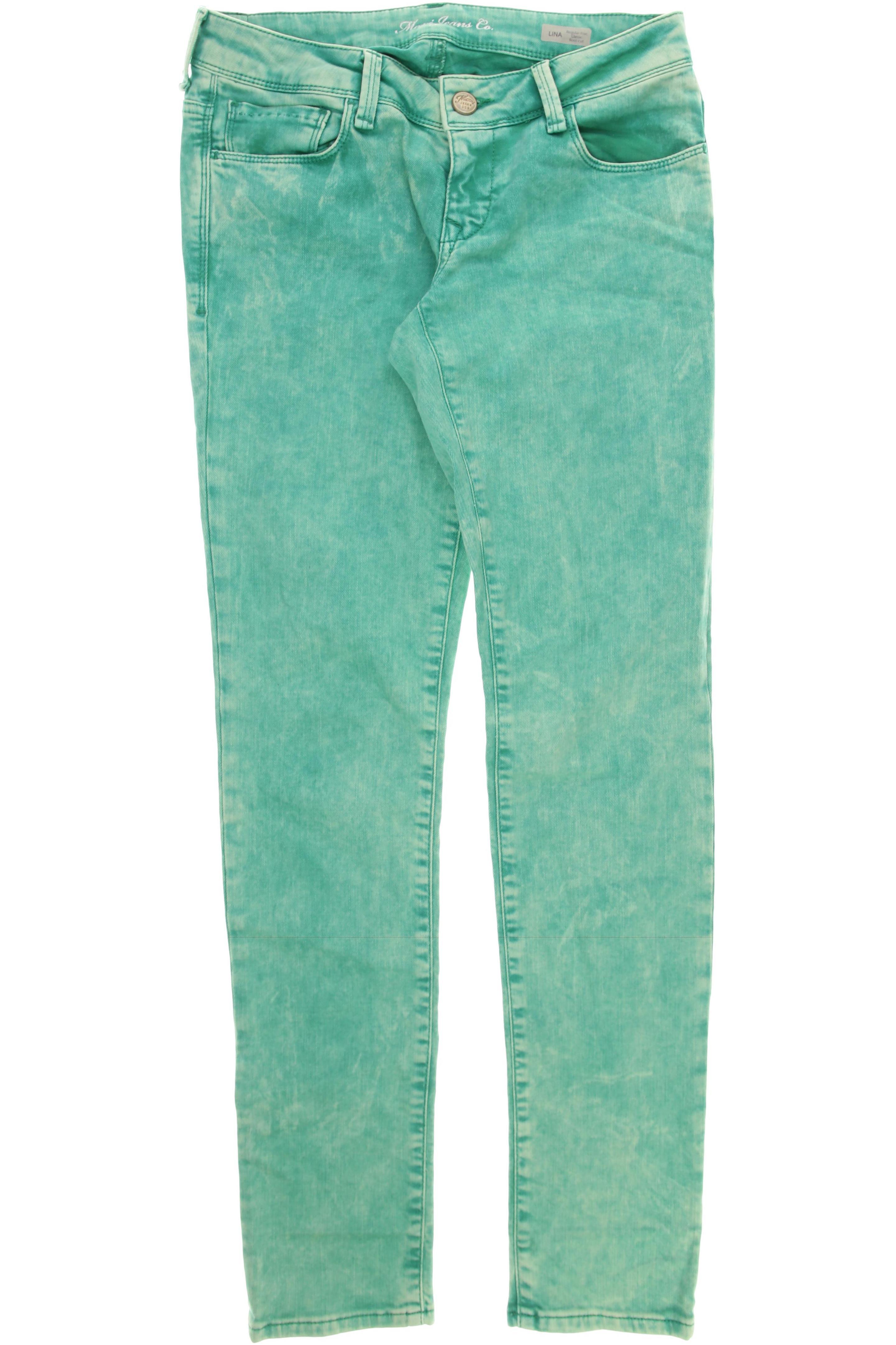 

mavi Damen Jeans, grün, Gr. 27