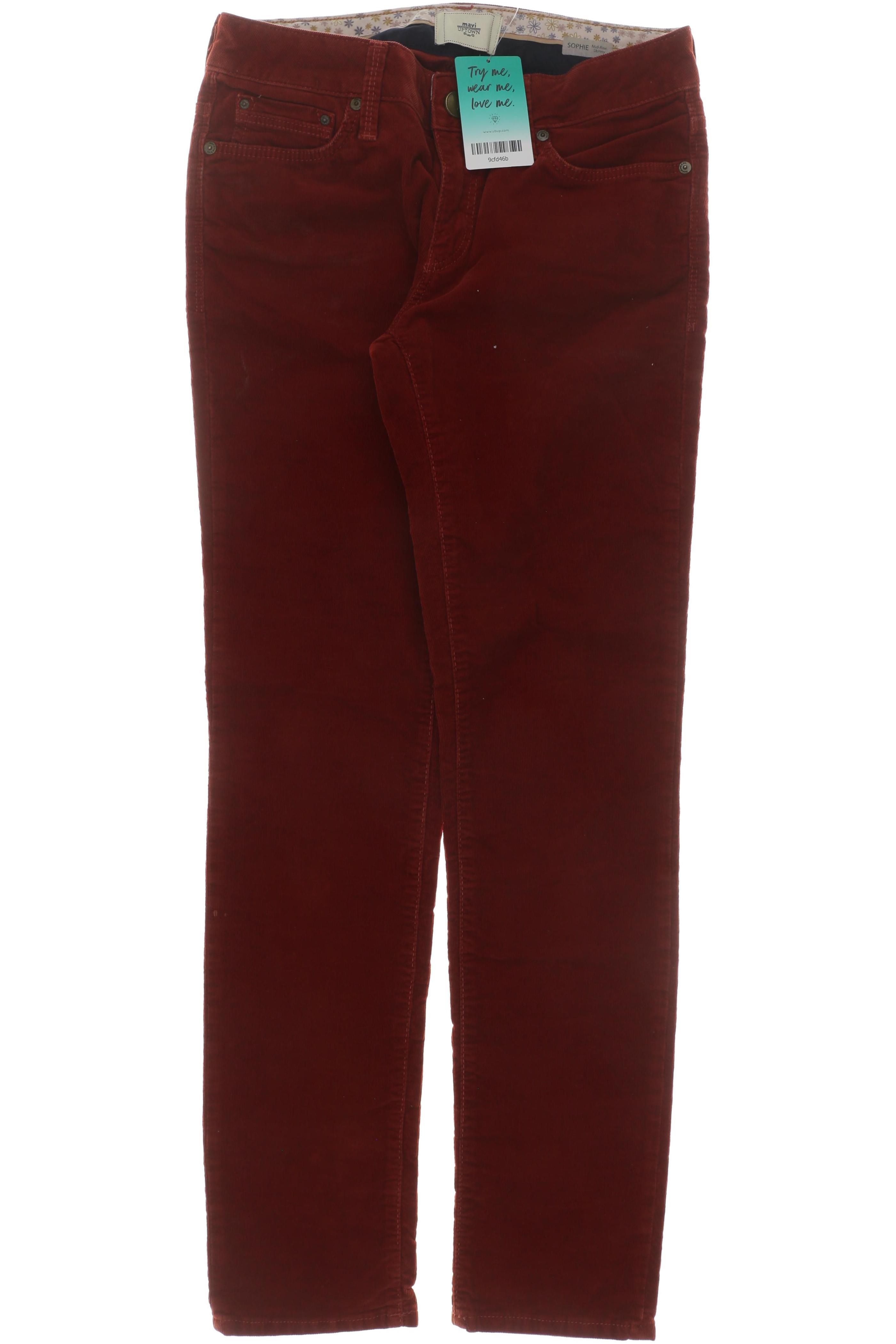 

mavi Damen Stoffhose, braun, Gr. 28