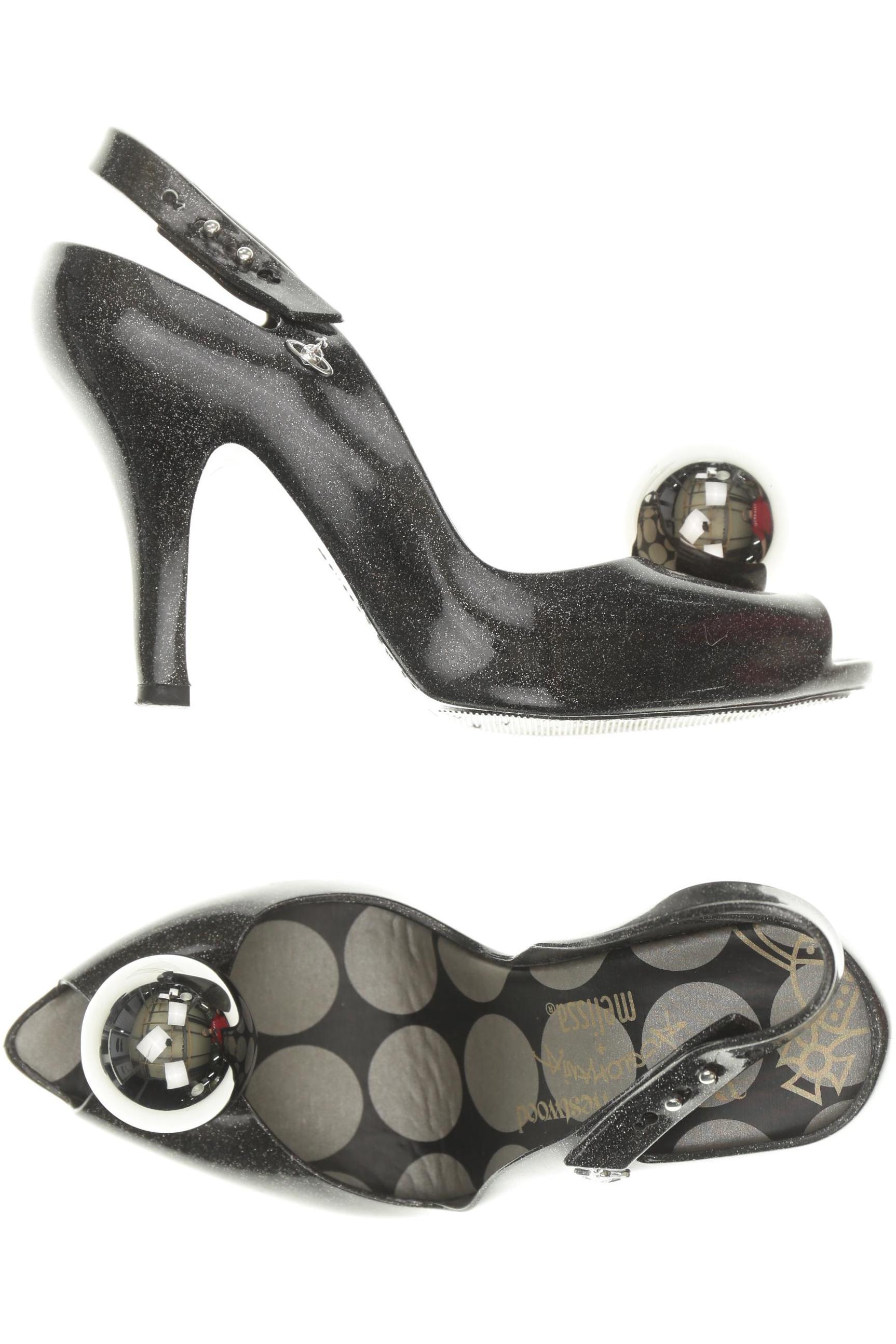 

melissa Damen Sandale, schwarz, Gr. 37