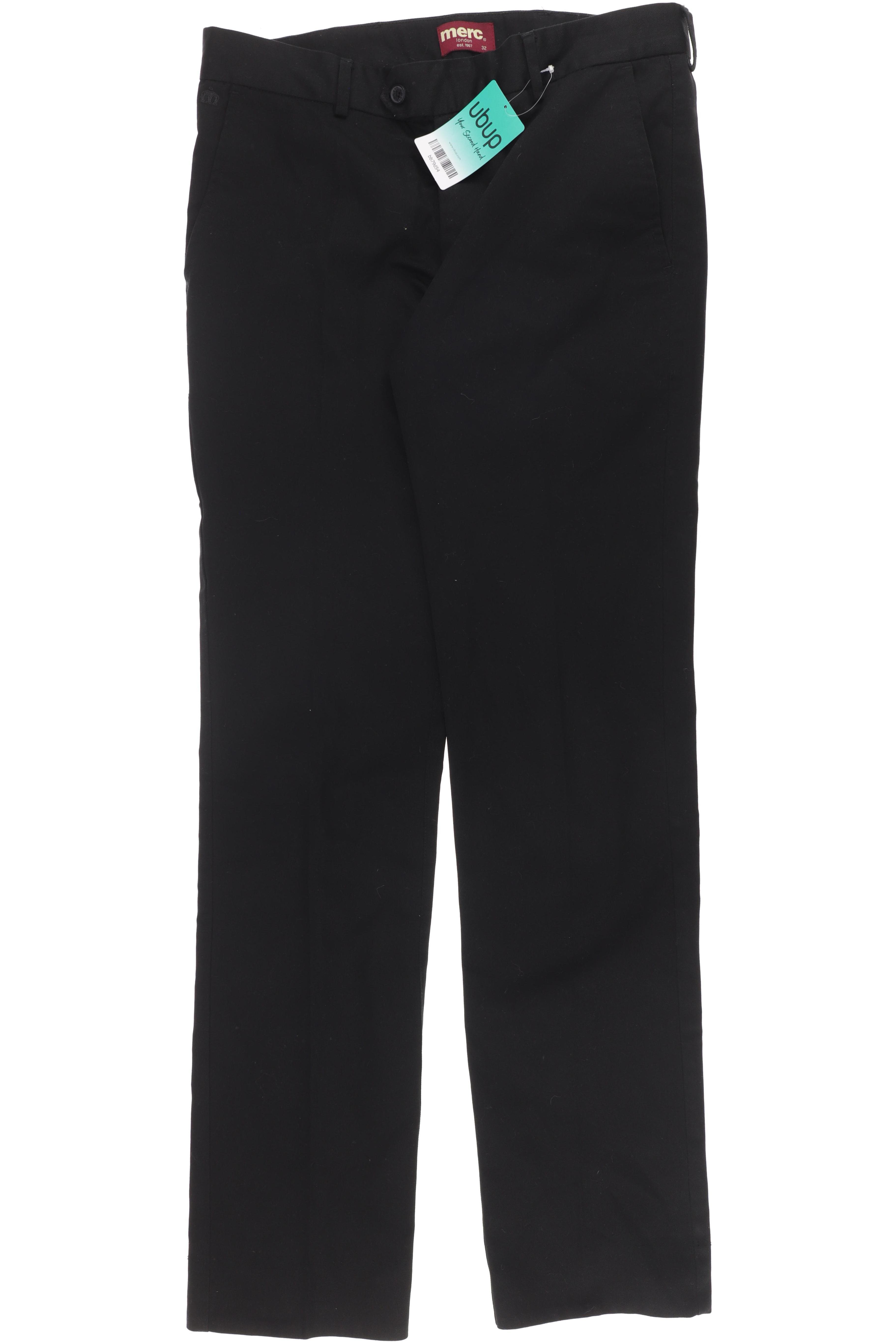 Thumbnail - merc Herren Stoffhose, schwarz, Gr. 34