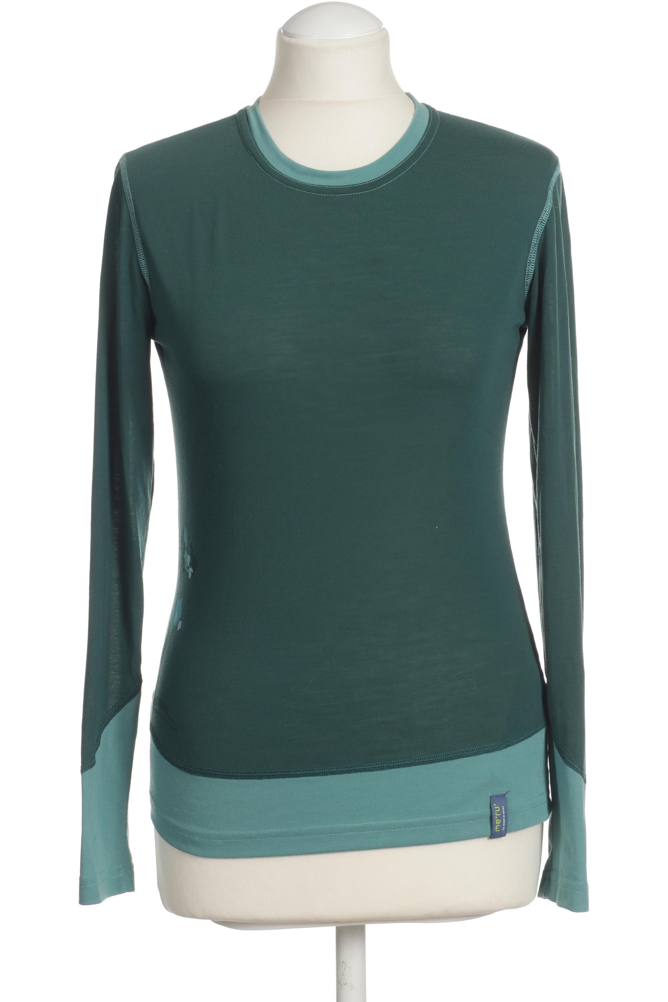 

meru Damen Langarmshirt, grün, Gr.