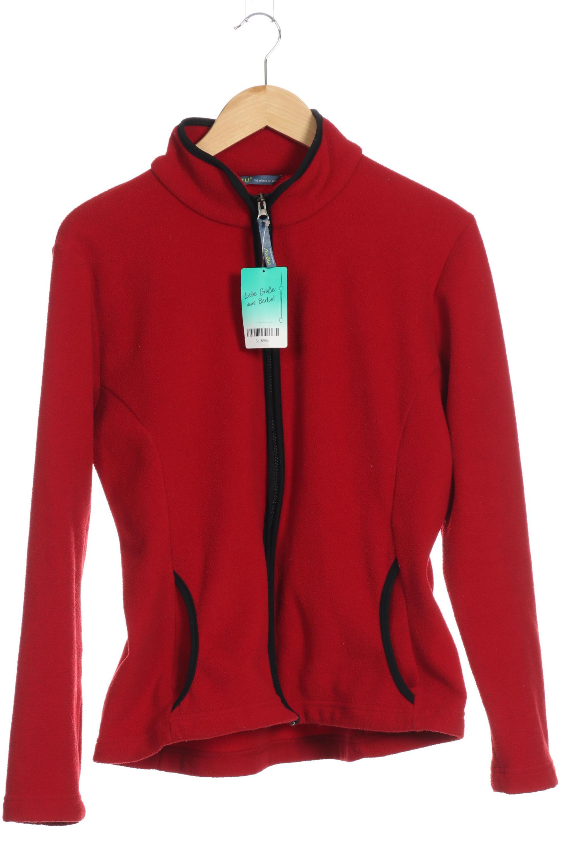 

meru Damen Strickjacke, rot, Gr. 42