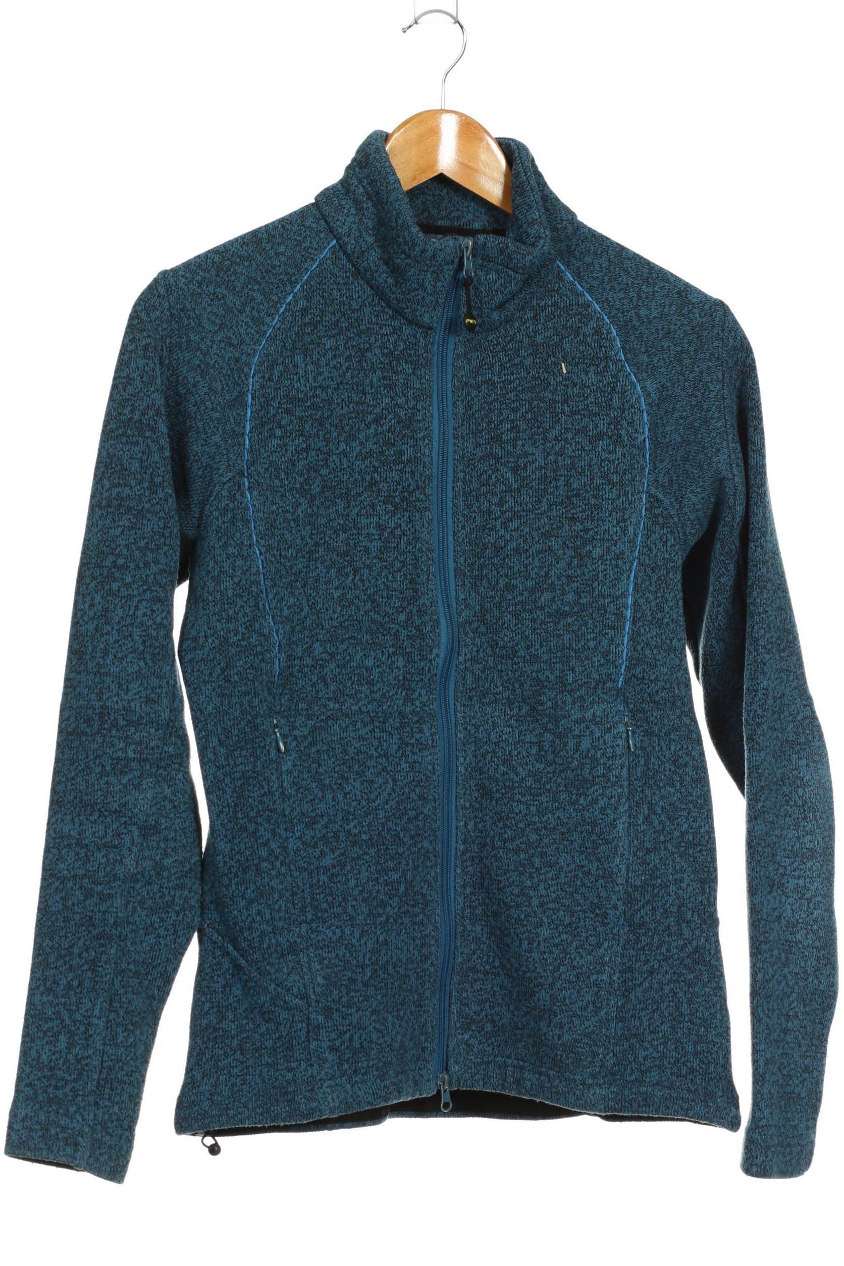 

meru Damen Strickjacke, blau, Gr. 40