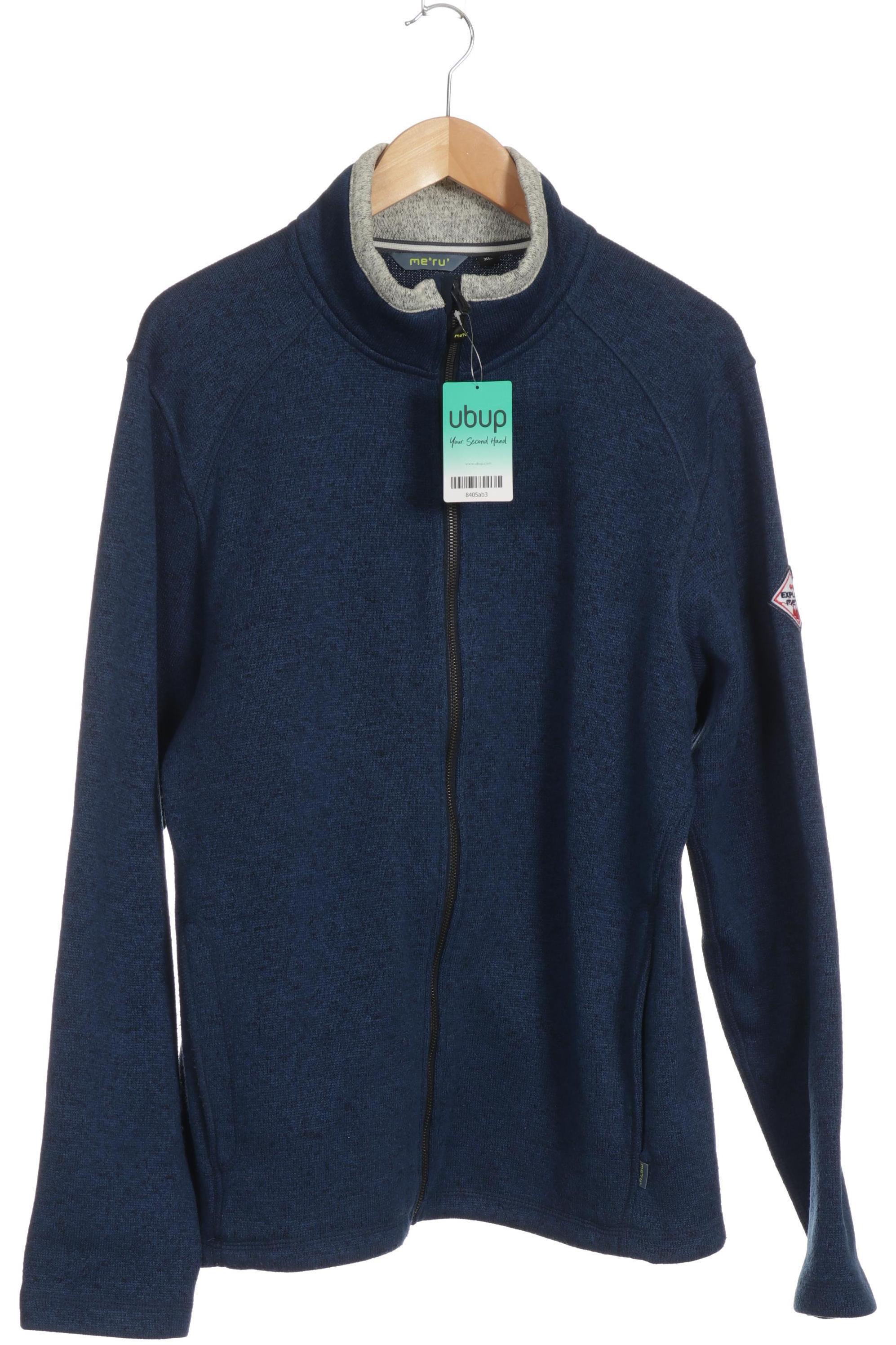 

meru Herren Strickjacke, blau, Gr.