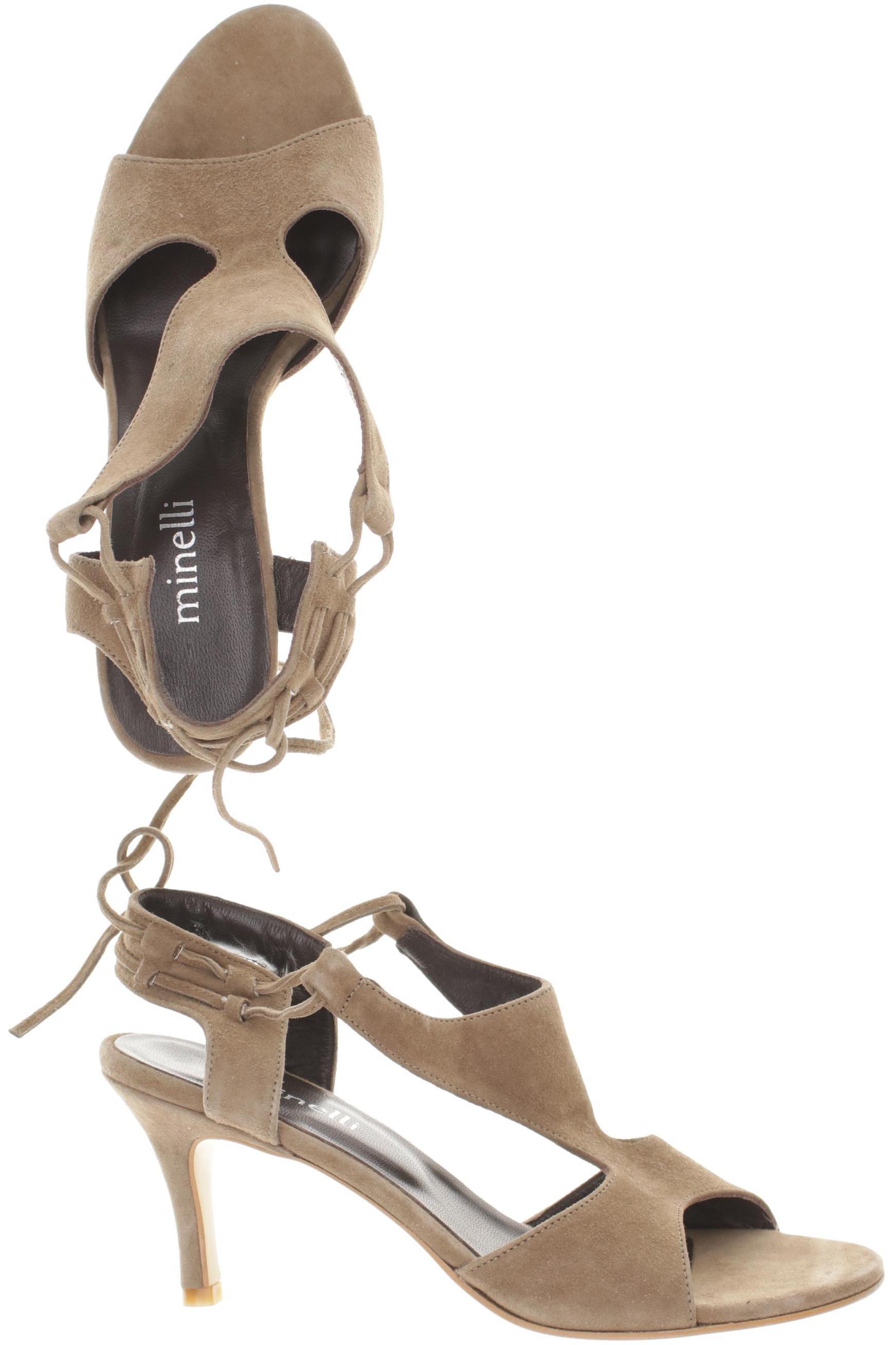 

minelli Damen Sandale, braun, Gr. 38