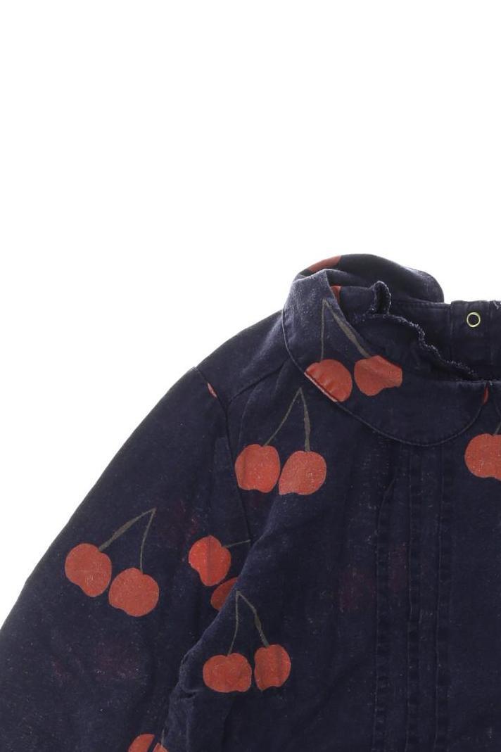 Thumbnail - mini rodini Mädchen Bluse, blau, Gr. 116