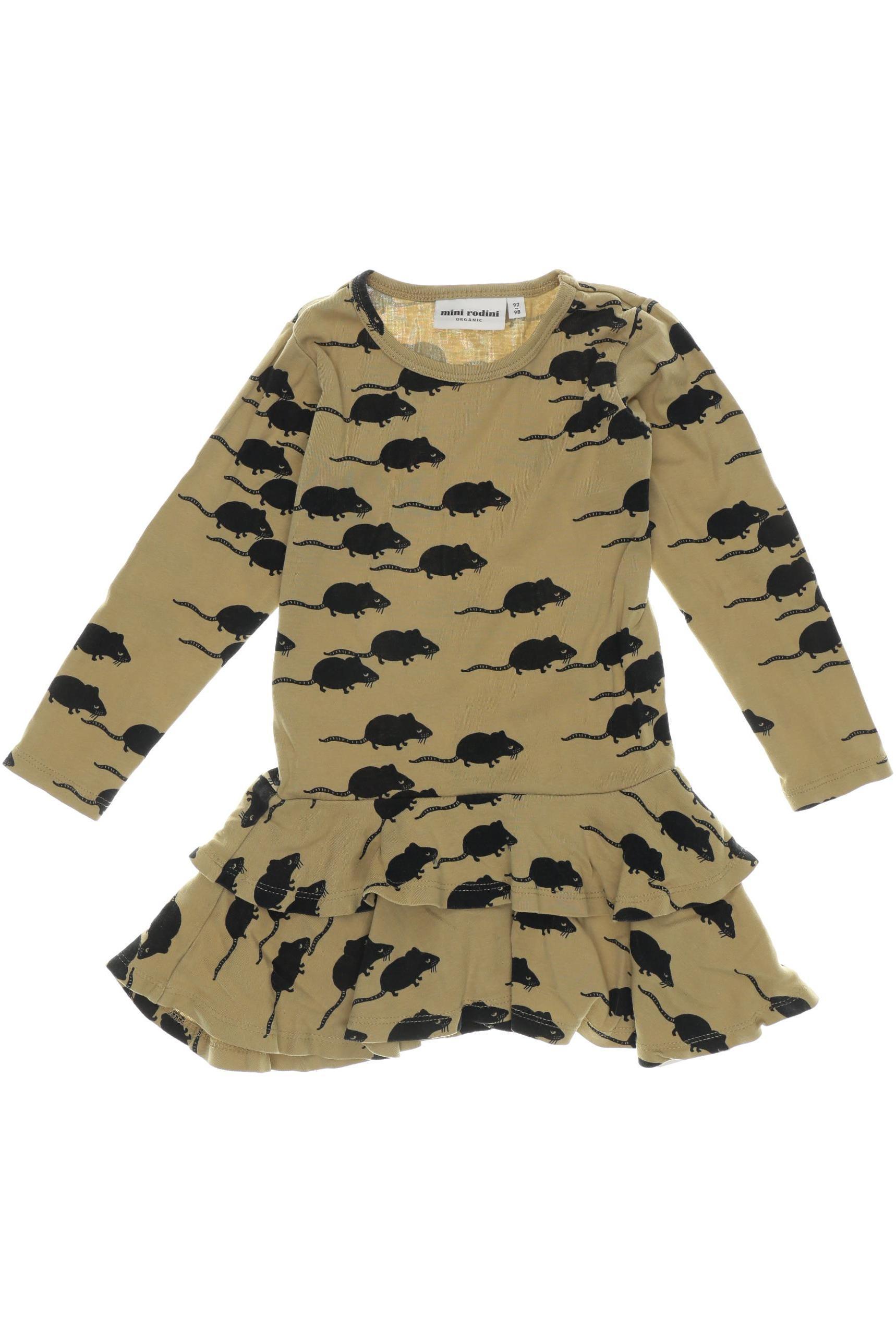 

mini rodini Mädchen Kleid, braun, Gr. 92