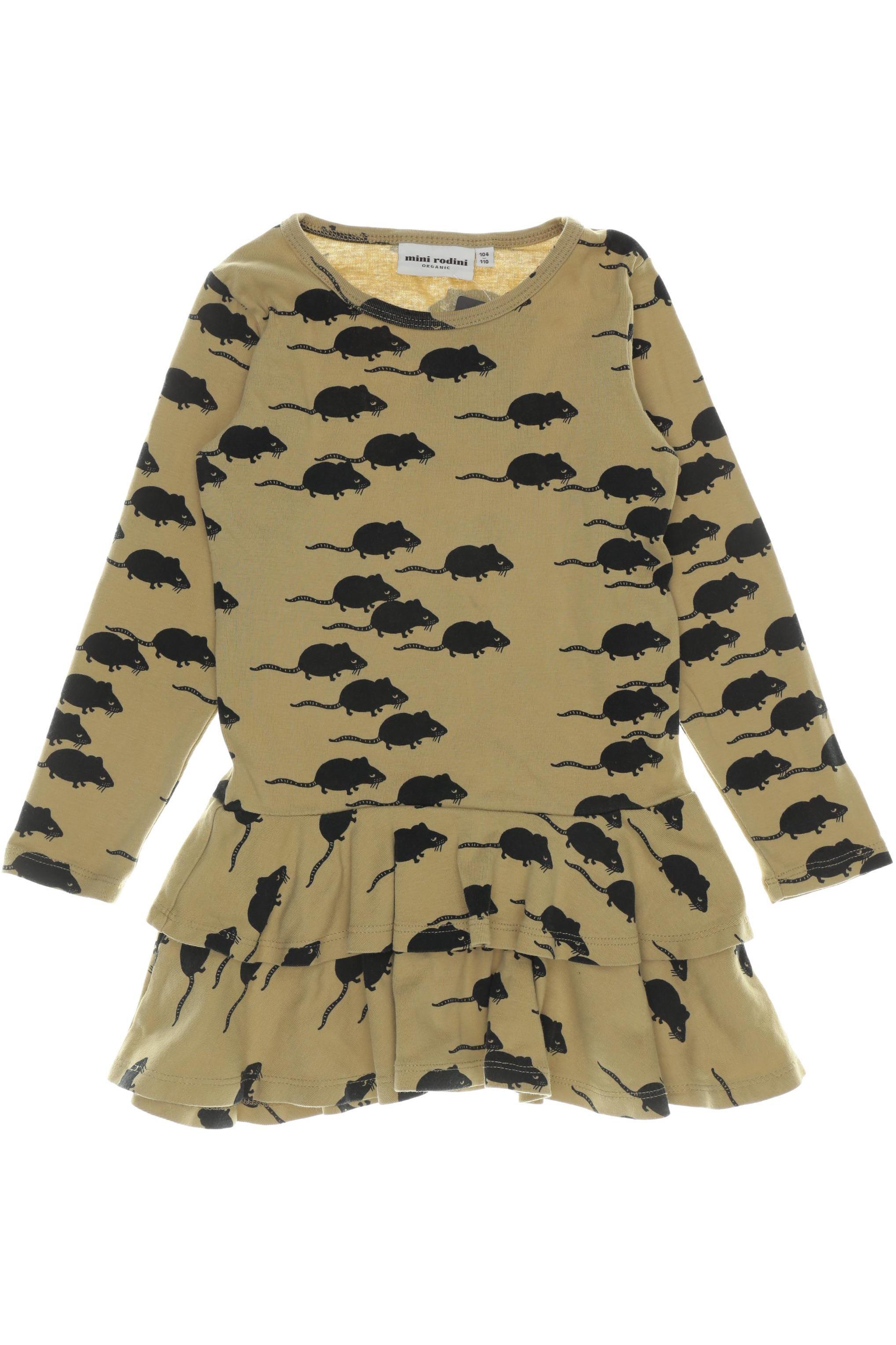 

mini rodini Mädchen Kleid, beige, Gr. 104