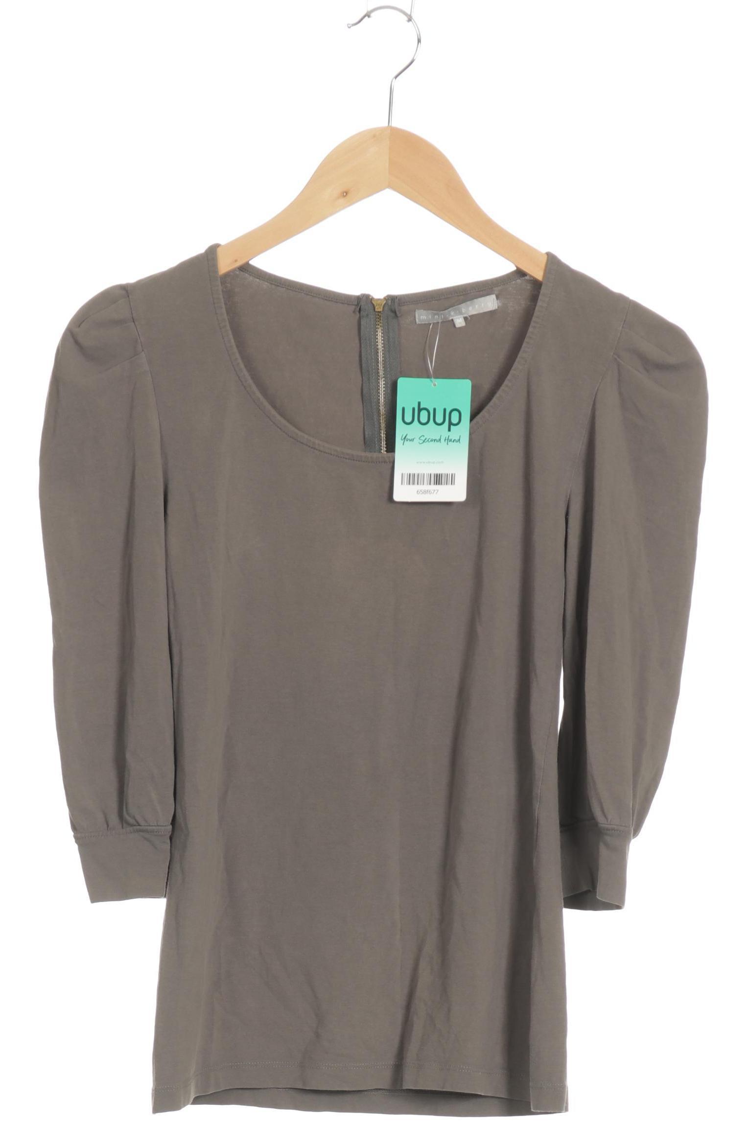 

mint&berry Damen Langarmshirt, grau, Gr.
