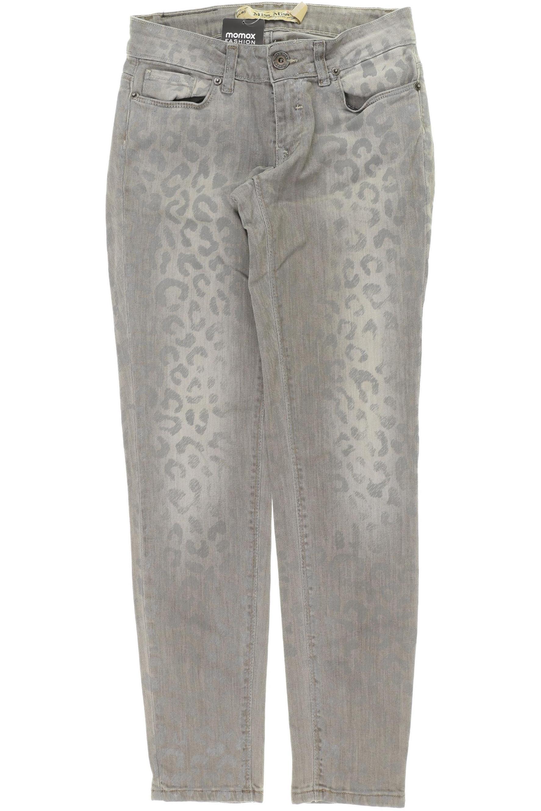 

miss miss Damen Jeans, grau, Gr. 42