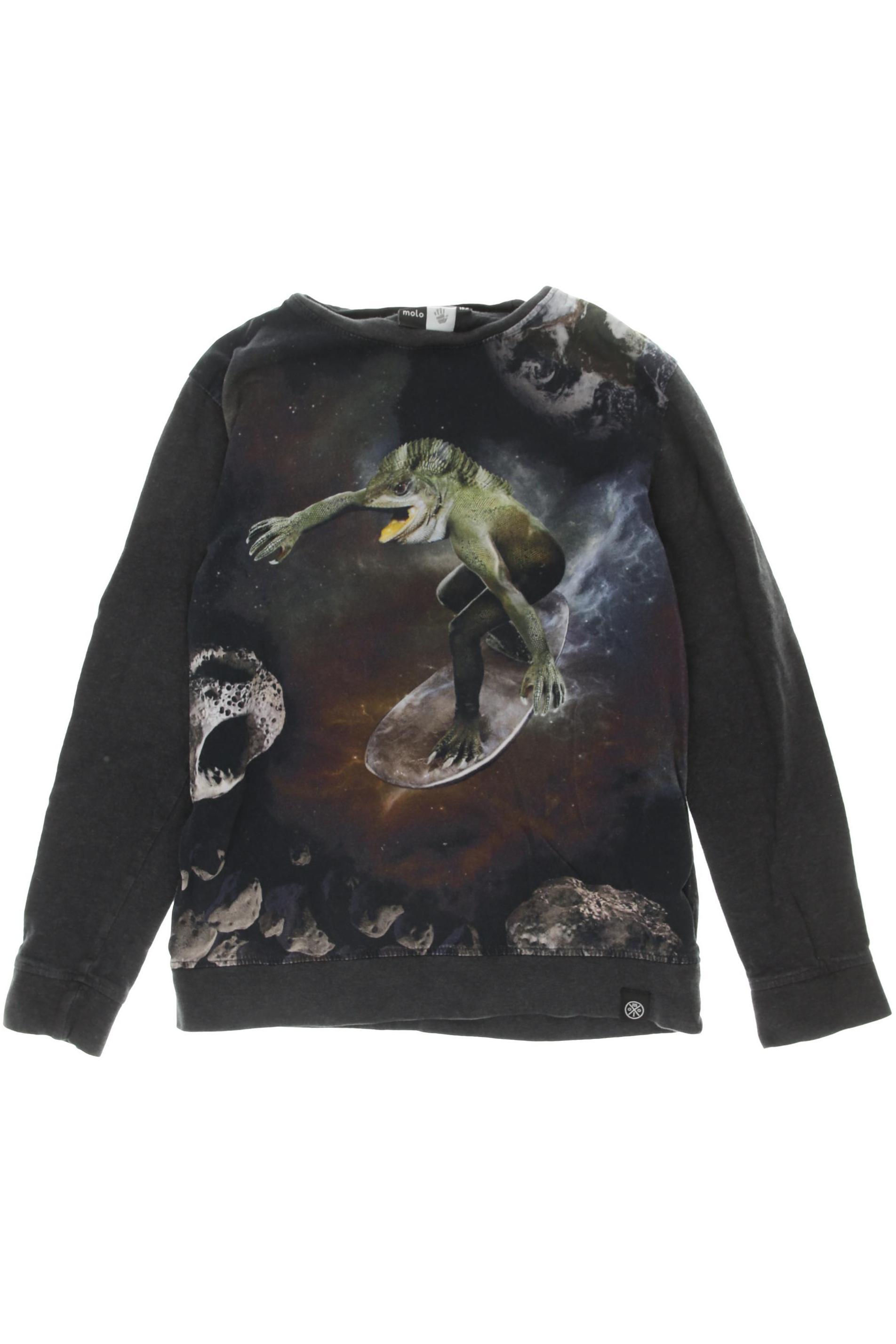 

molo Jungen Langarmshirt, grau, Gr. 152