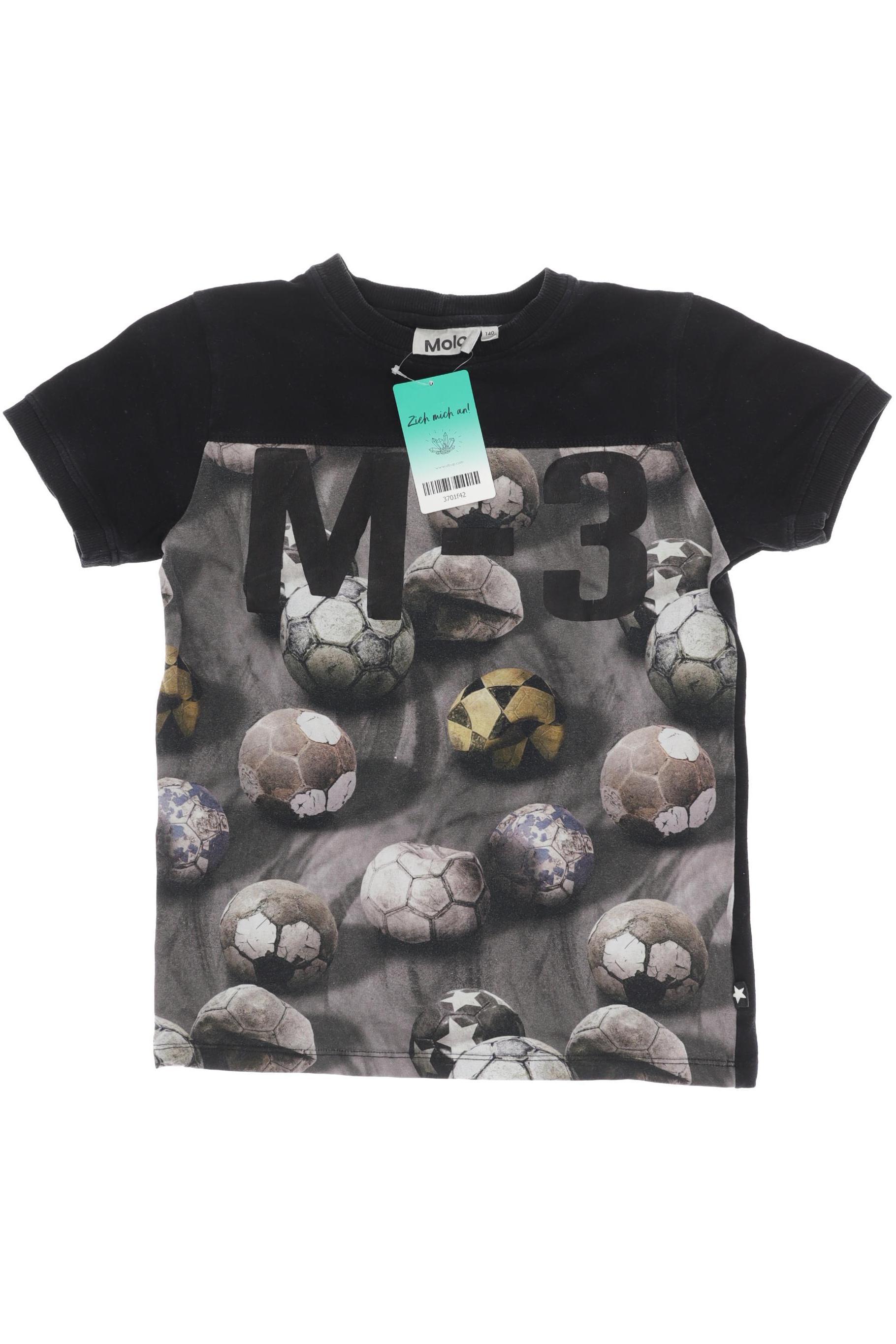 

molo Jungen T-Shirt, schwarz, Gr. 140