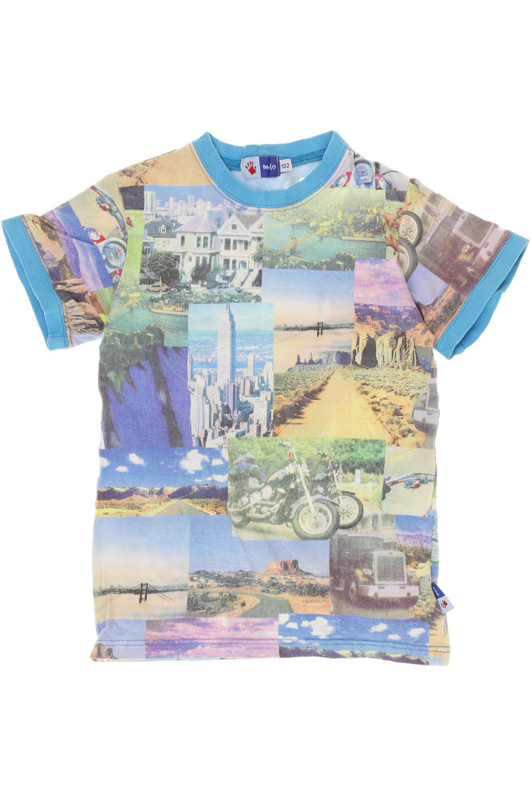 

molo Jungen T-Shirt, blau, Gr. 122
