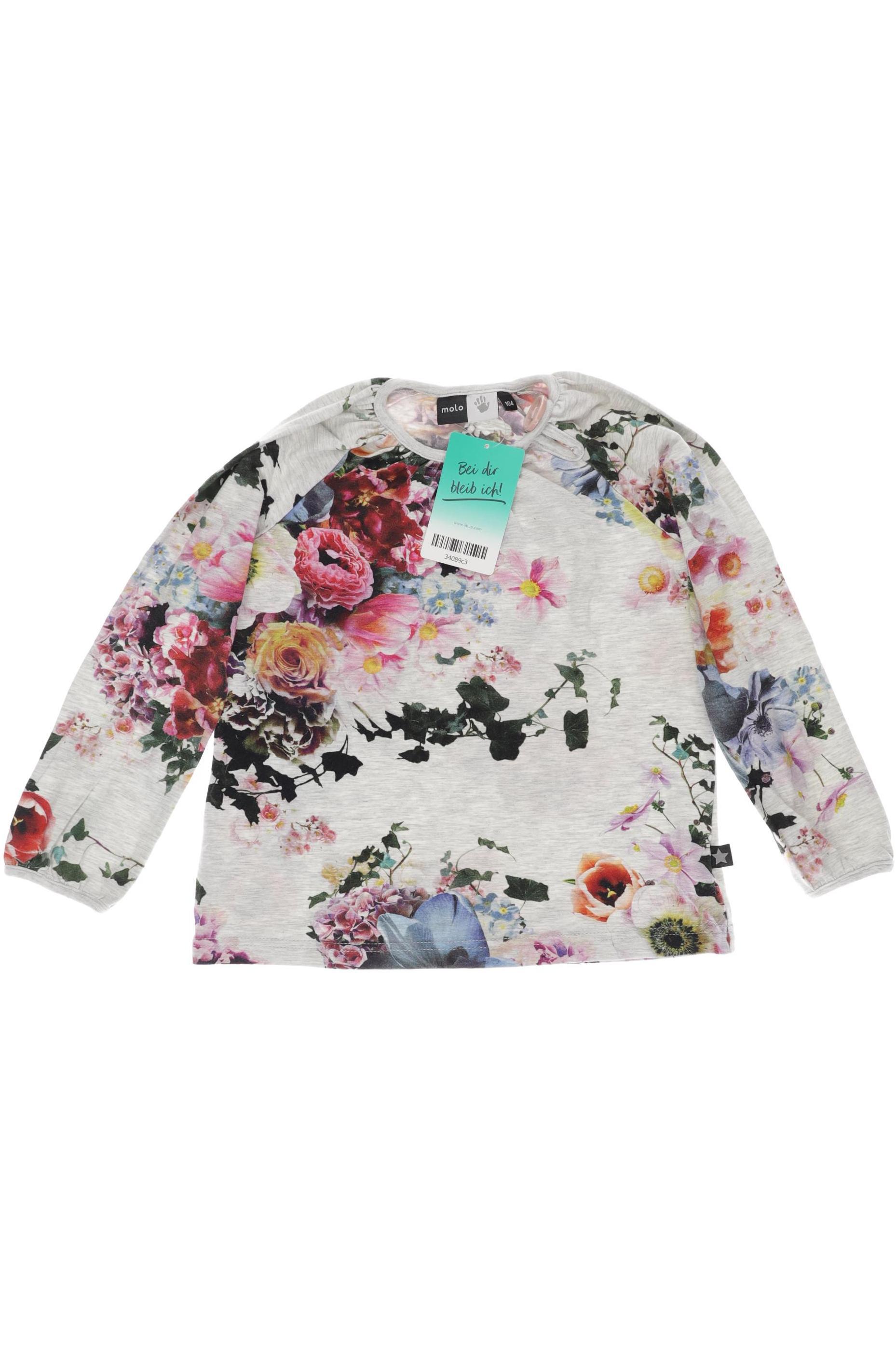 

molo Mädchen Langarmshirt, grau, Gr. 104