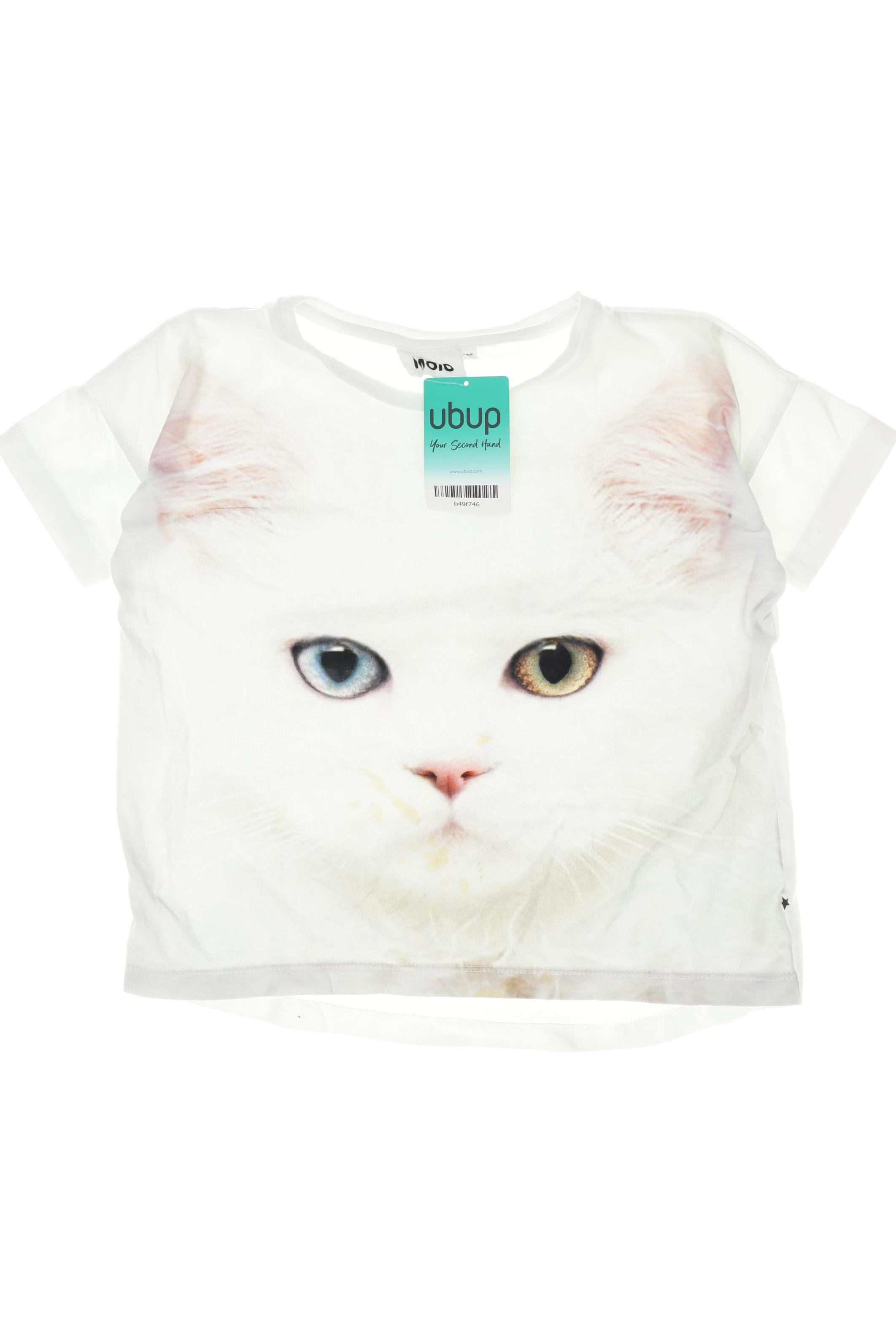 

molo Mädchen T-Shirt, weiß, Gr. 128