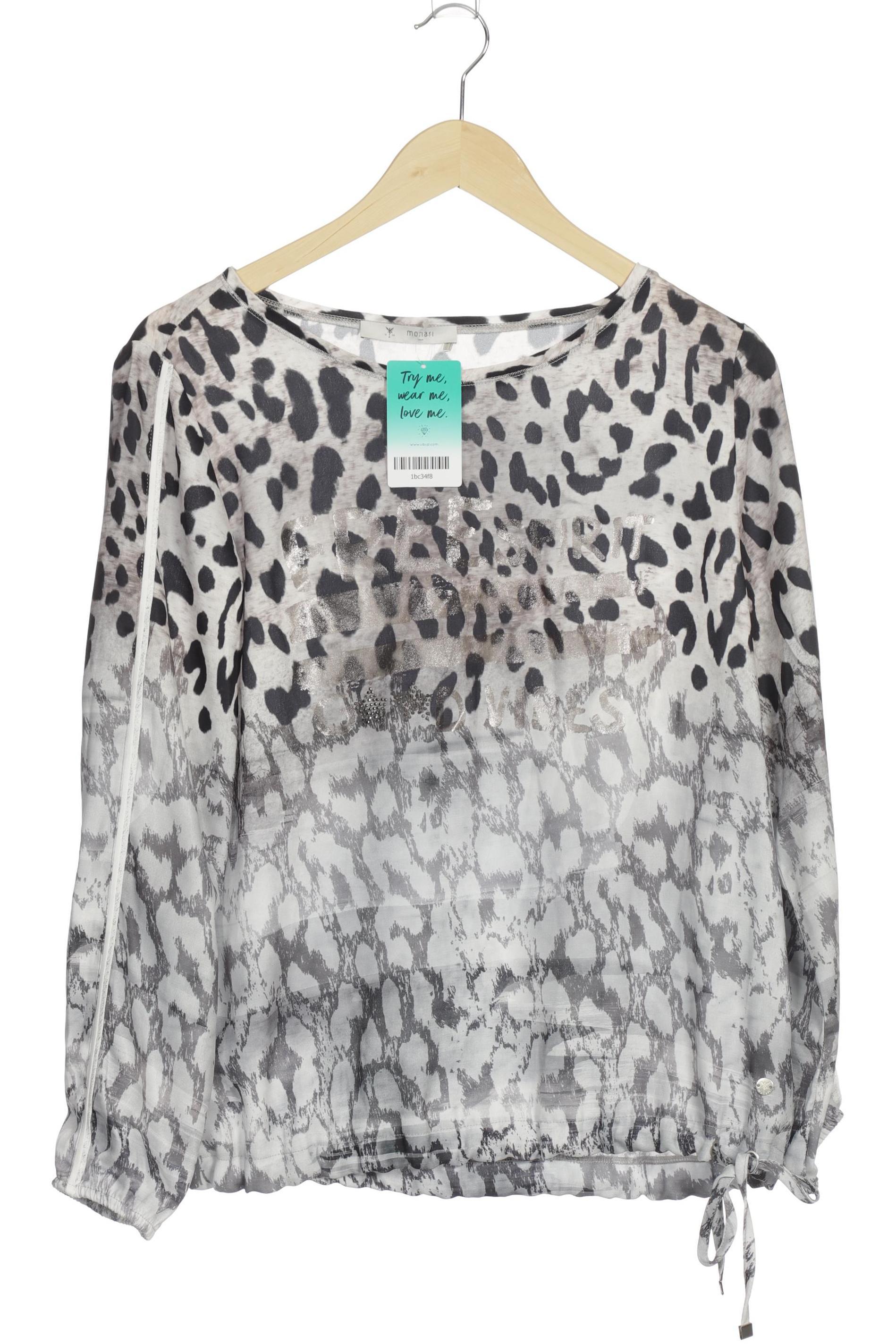 

monari Damen Bluse, grau, Gr. 38