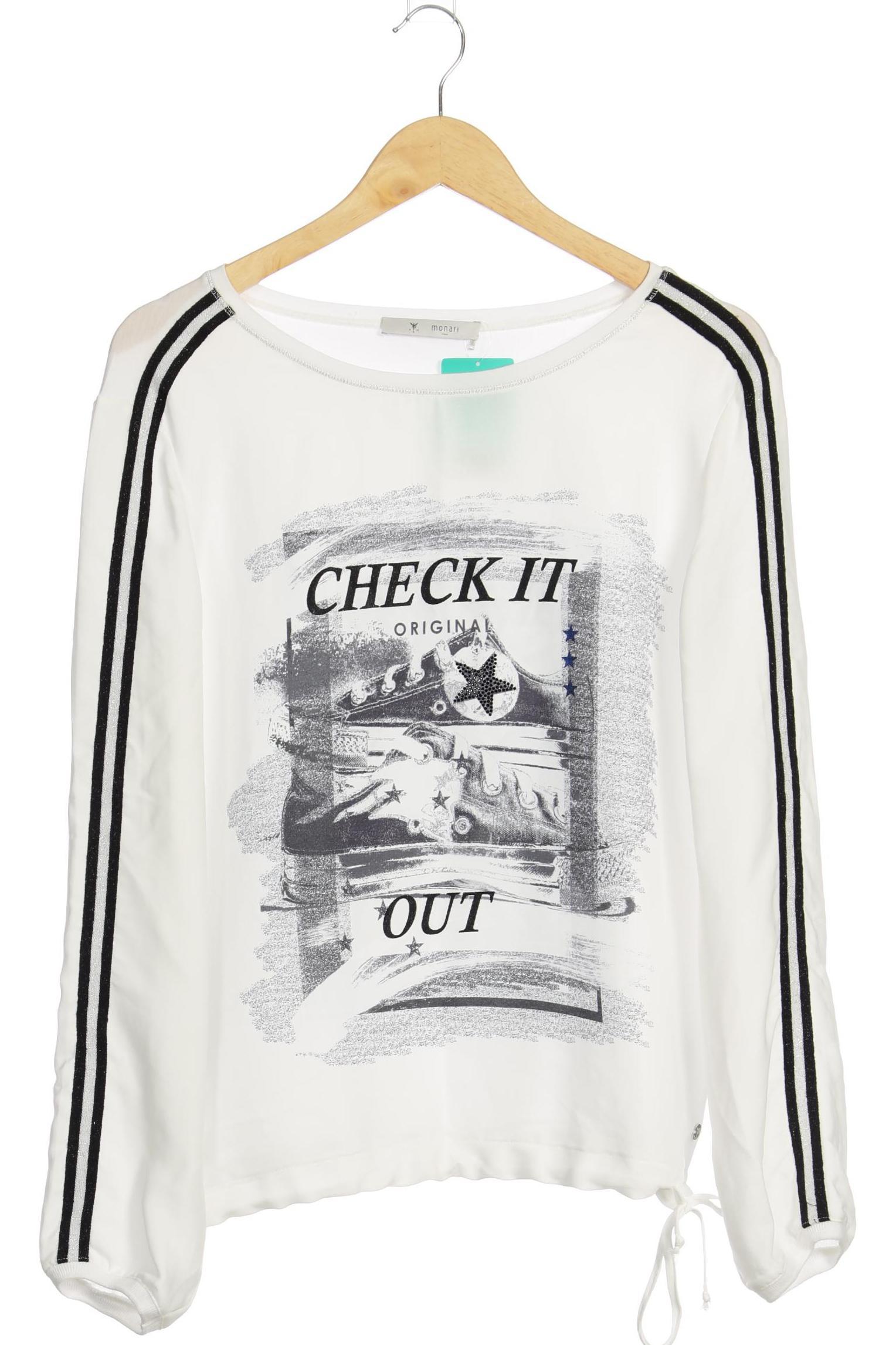 

monari Damen Bluse, weiß, Gr. 40