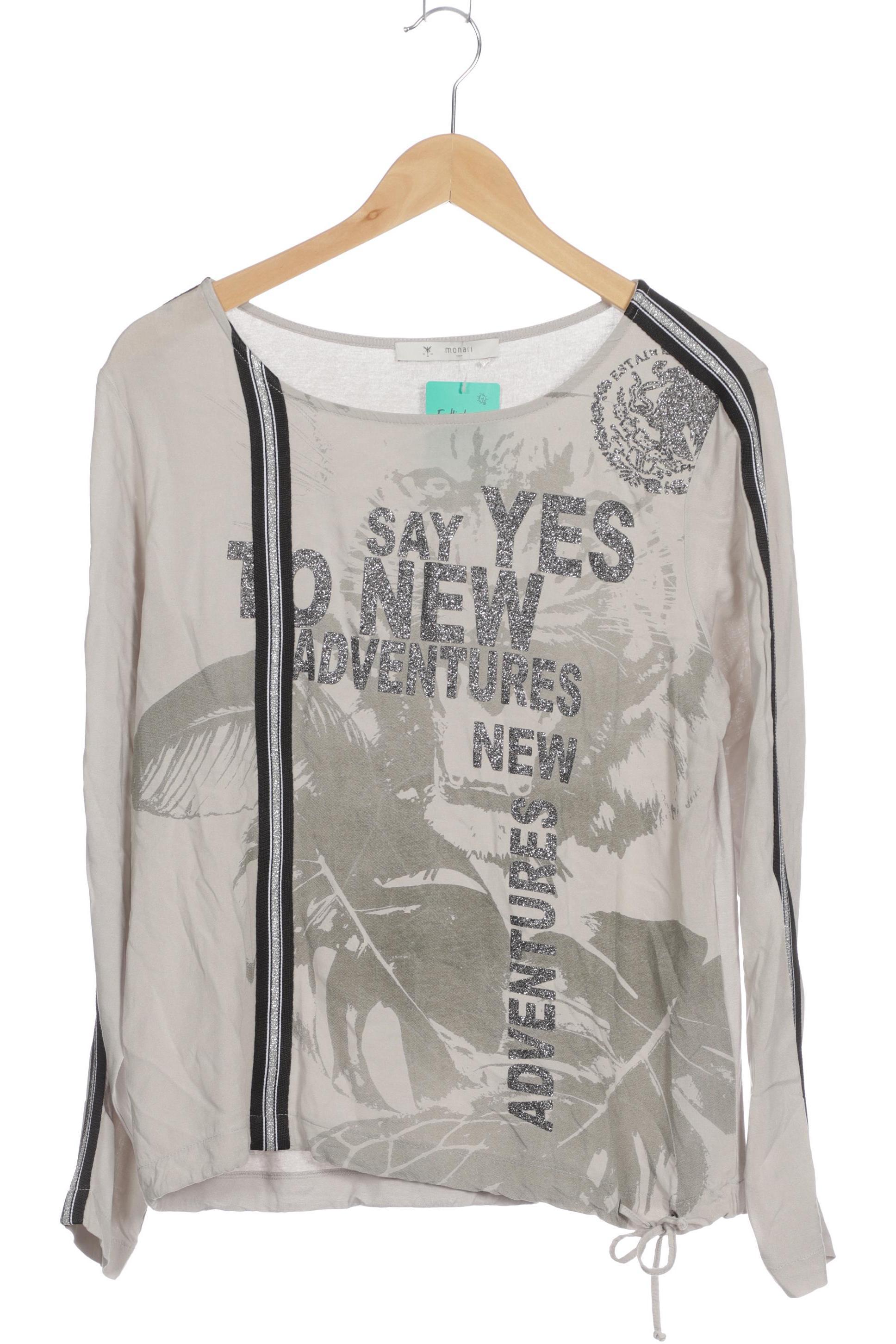 

monari Damen Bluse, grau, Gr. 36