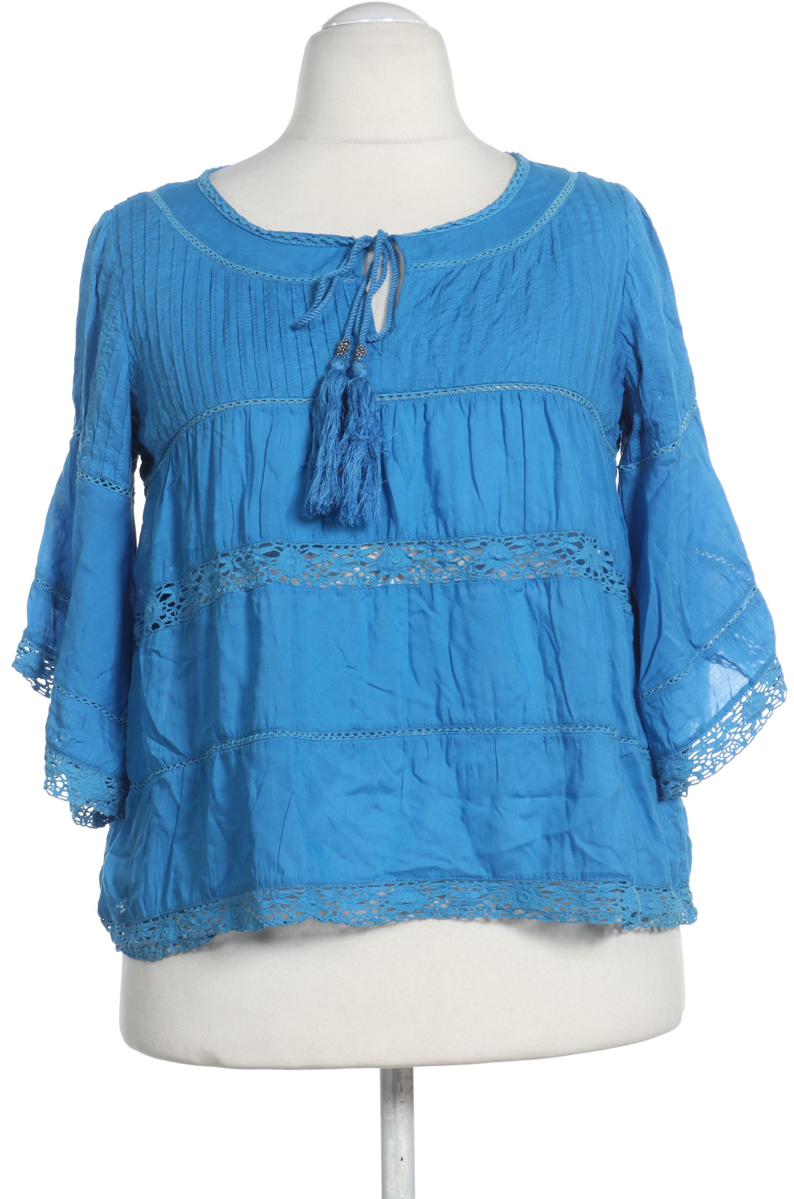 

monari Damen Bluse, blau, Gr. 38