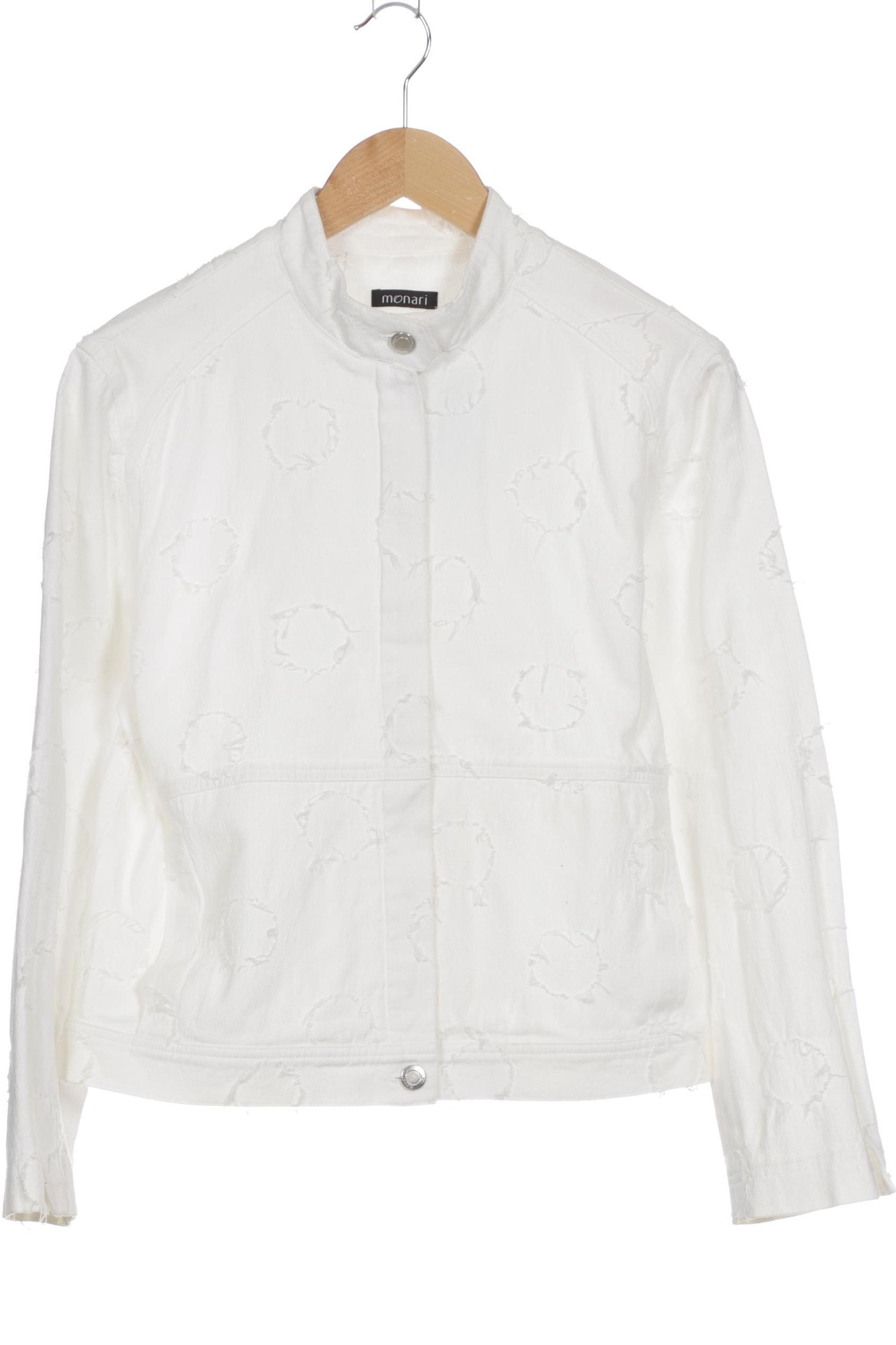 

monari Damen Jacke, weiß, Gr. 38