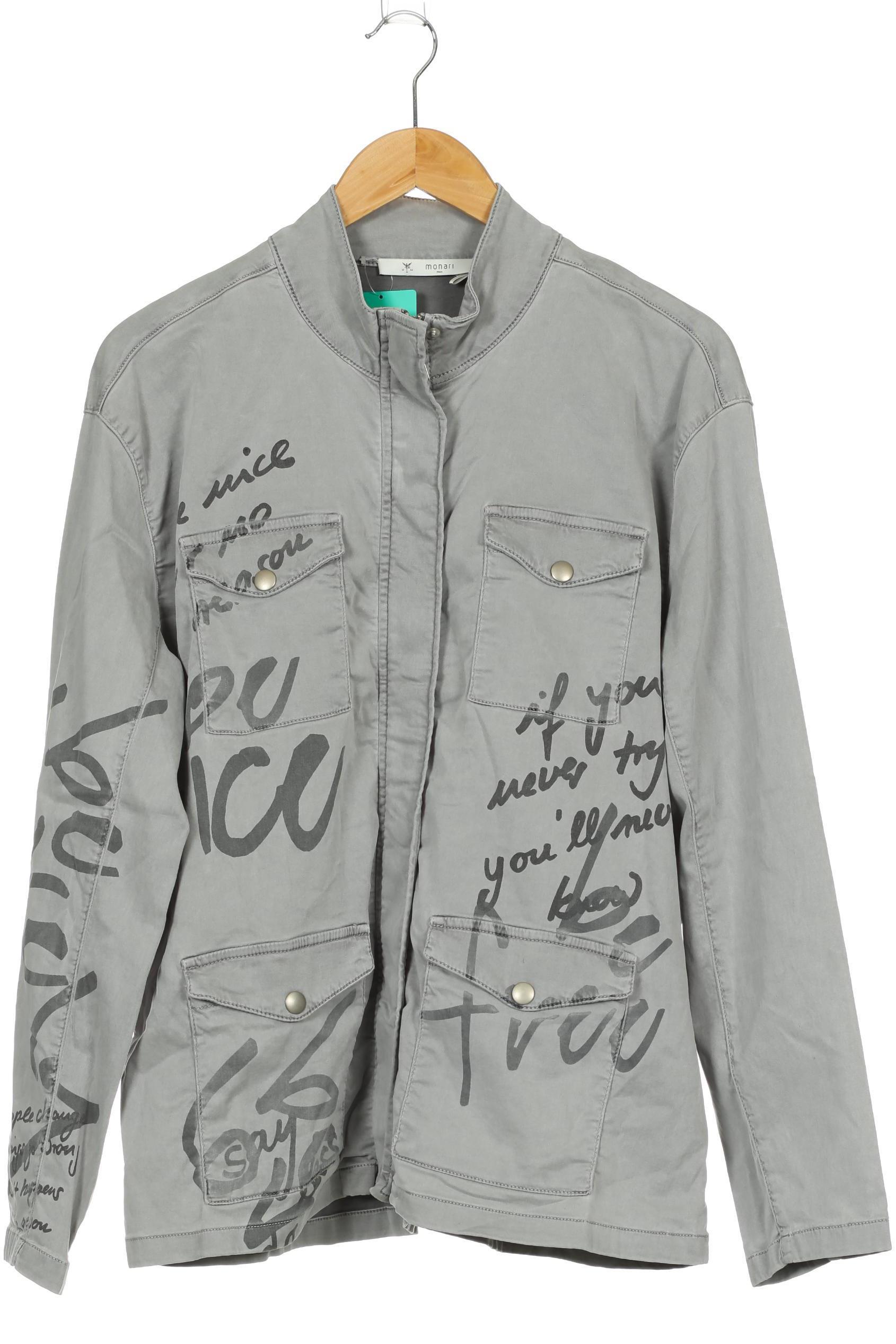

monari Damen Jacke, grau, Gr. 42