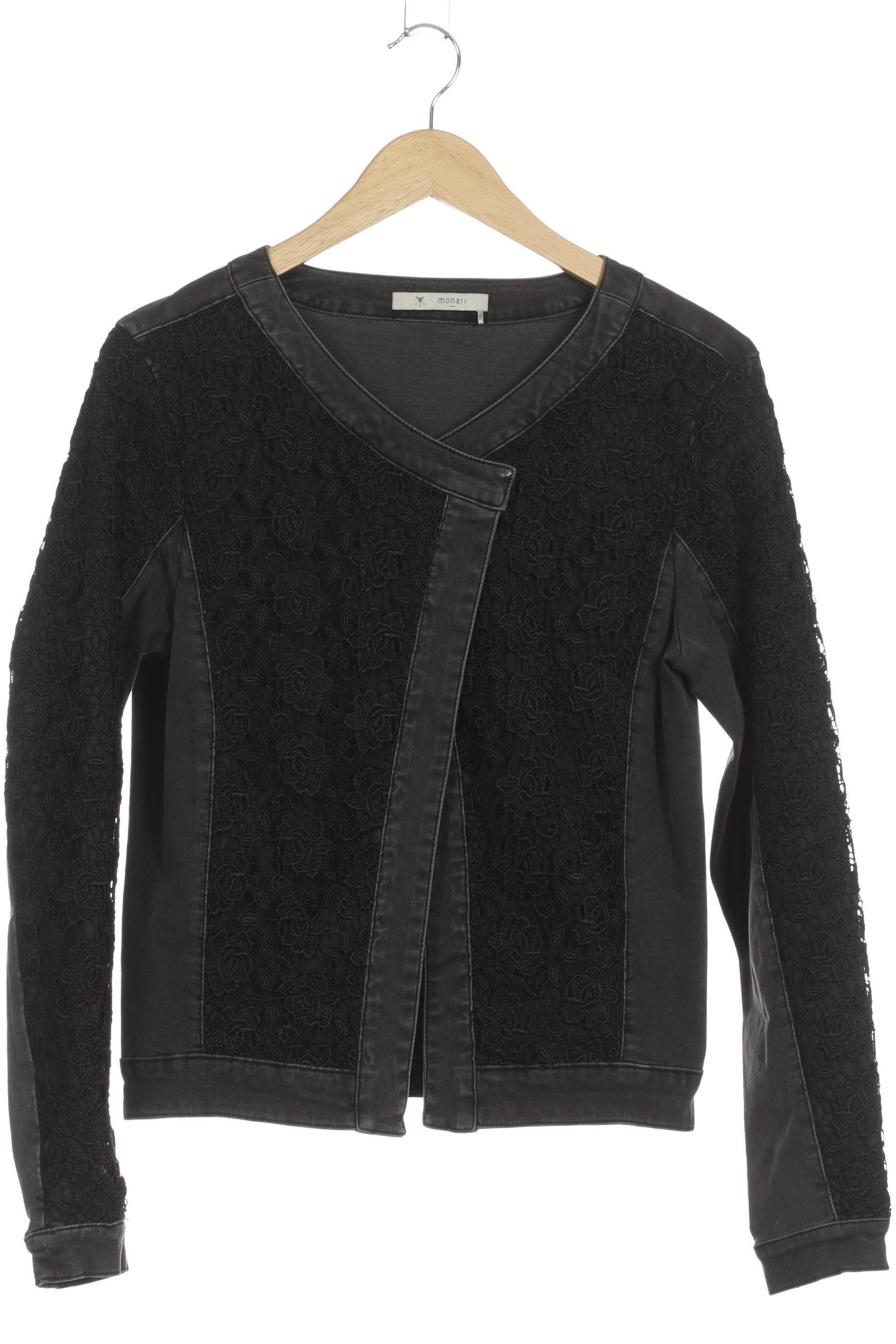 

monari Damen Jacke, schwarz, Gr. 40