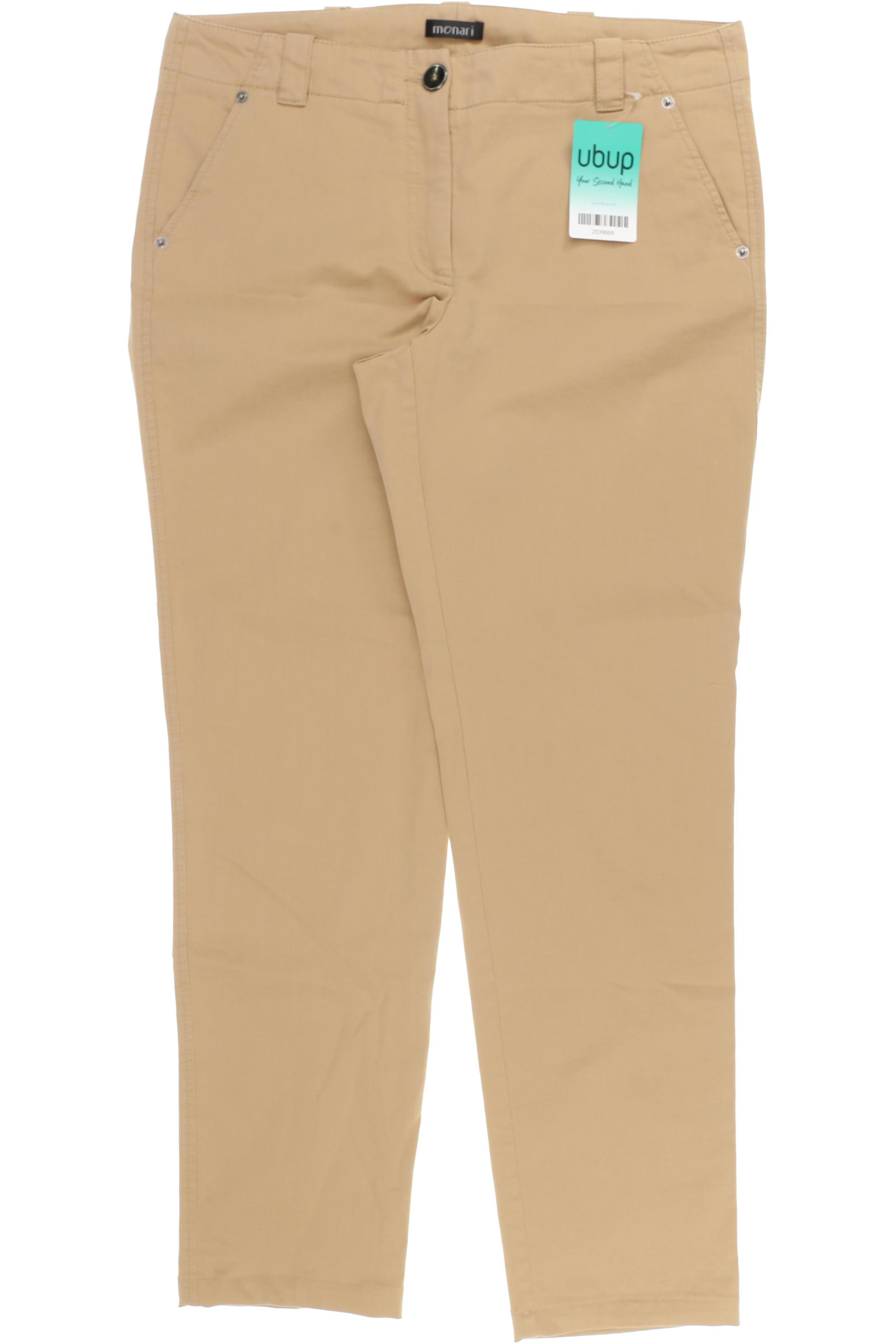 

monari Damen Jeans, beige, Gr. 38