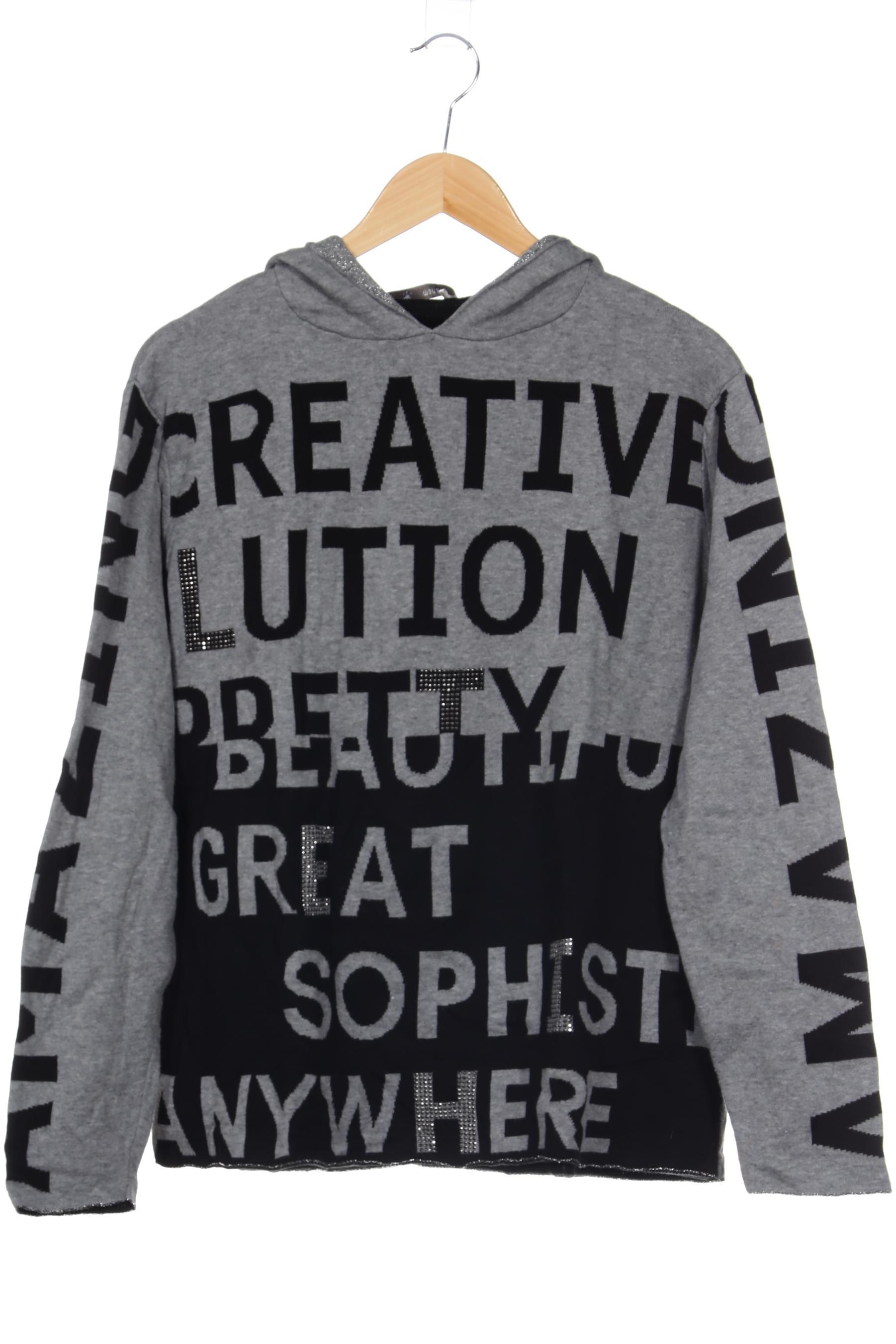 

monari Damen Kapuzenpullover, grau, Gr. 44