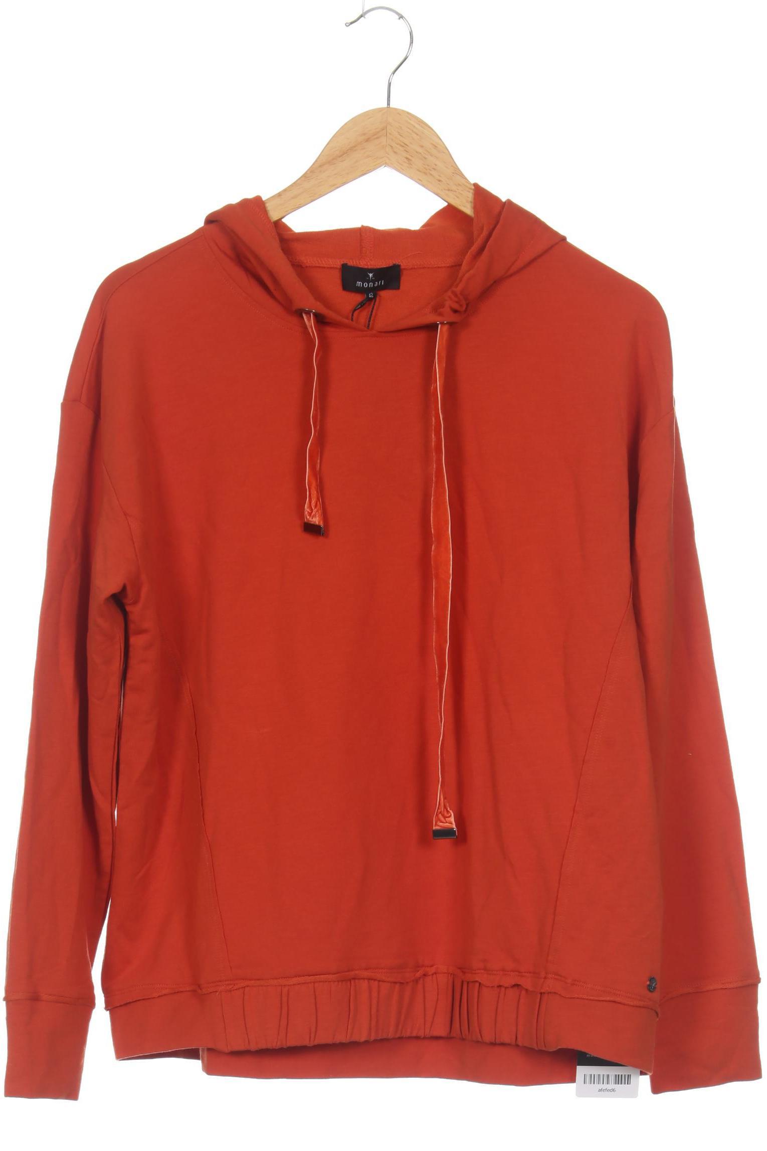 

monari Damen Kapuzenpullover, orange, Gr. 42