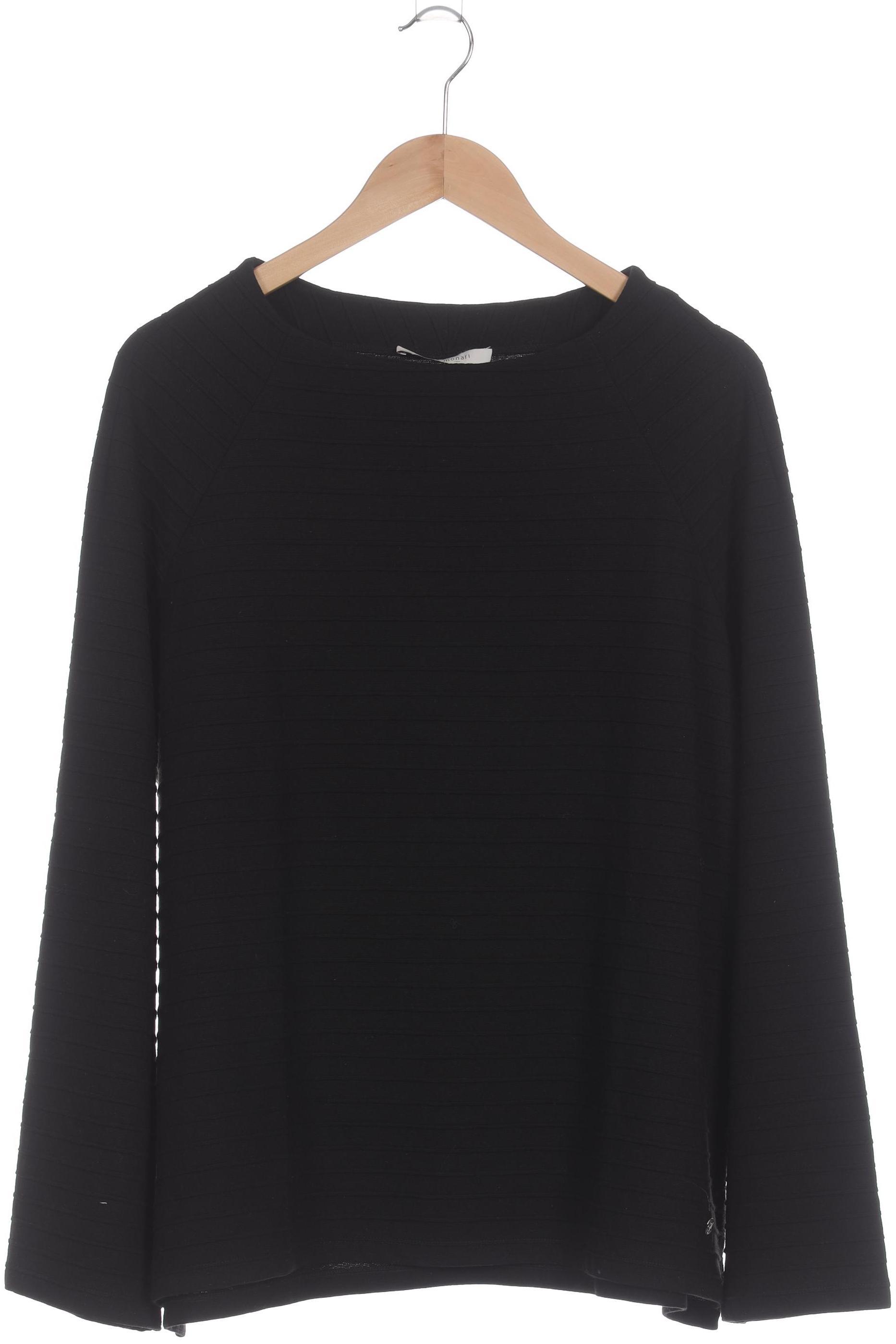

monari Damen Pullover, schwarz, Gr.