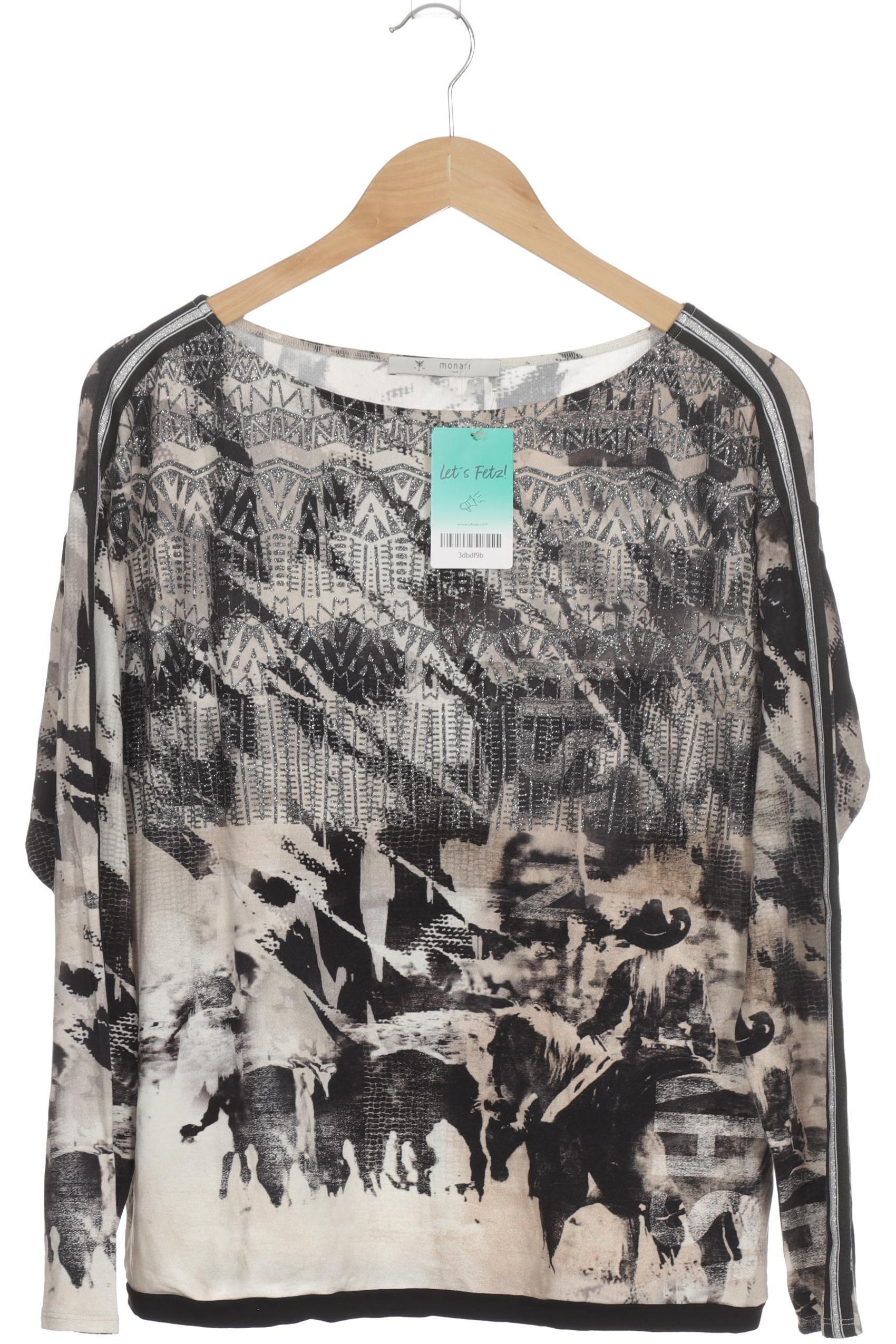

monari Damen Langarmshirt, mehrfarbig, Gr. 40