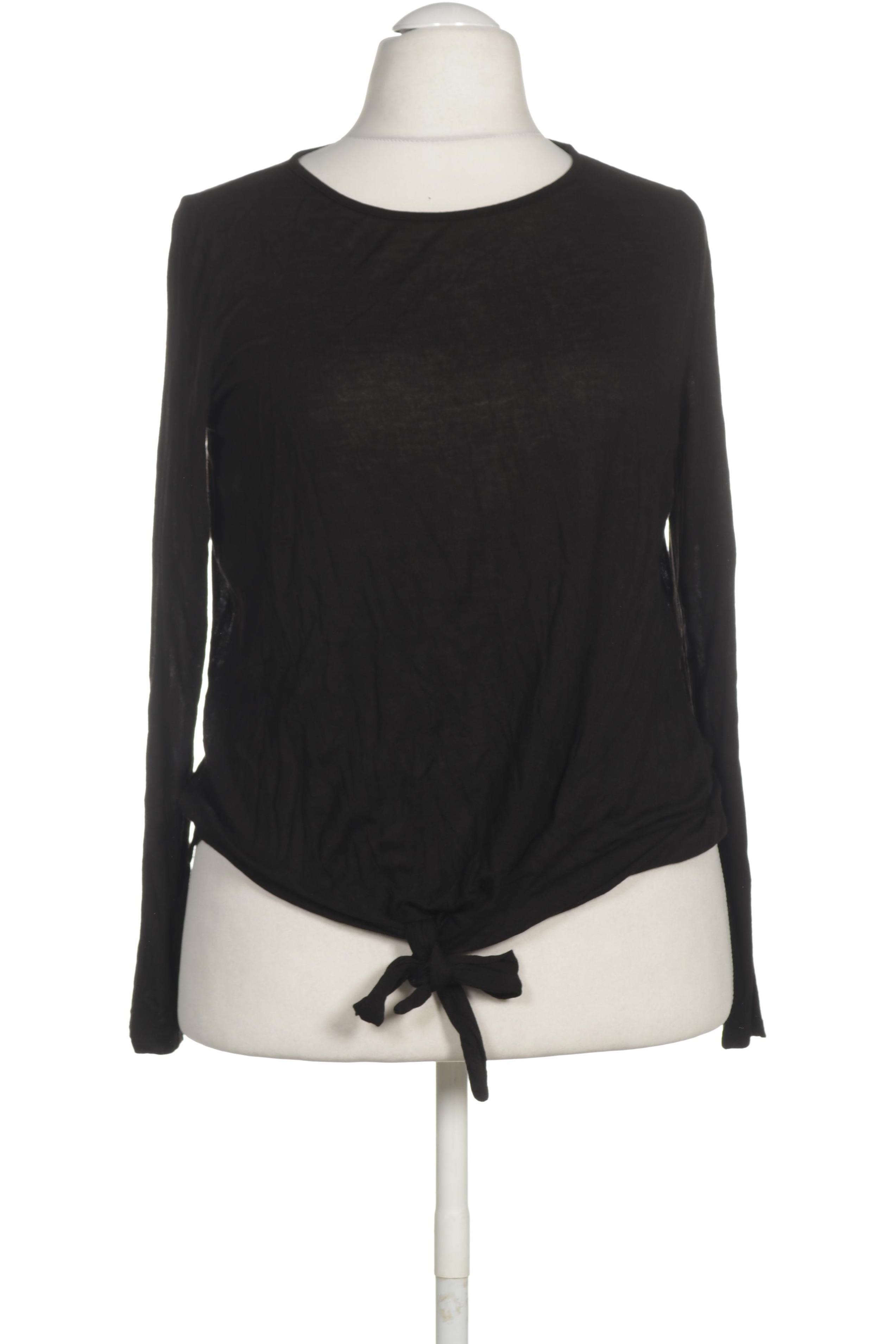 

monari Damen Langarmshirt, schwarz, Gr.