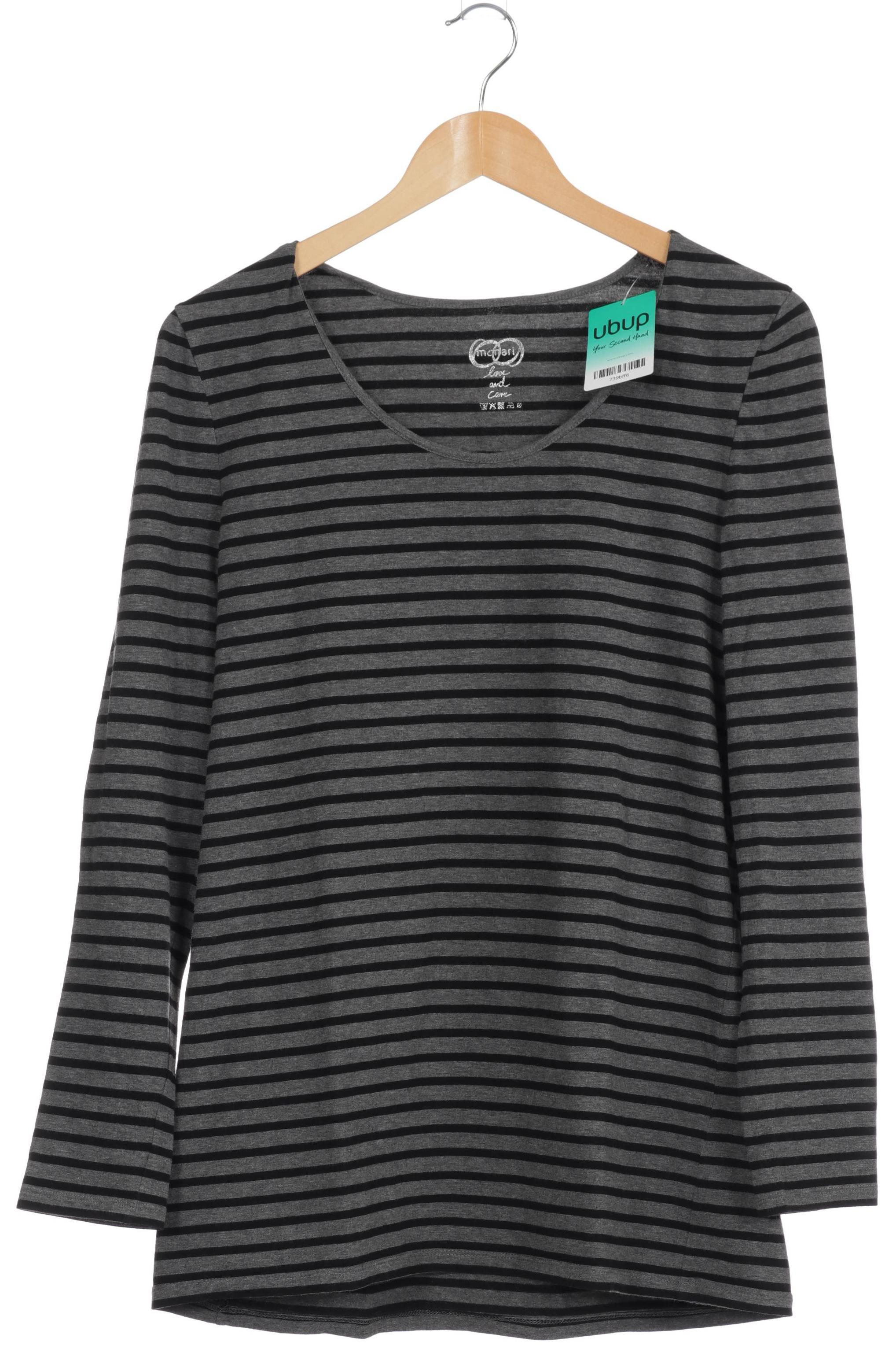 

monari Damen Langarmshirt, grau, Gr. 46