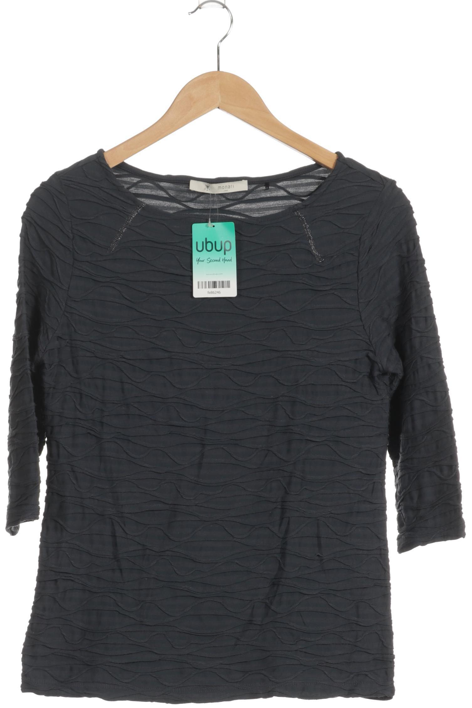 

monari Damen Langarmshirt, grau, Gr.